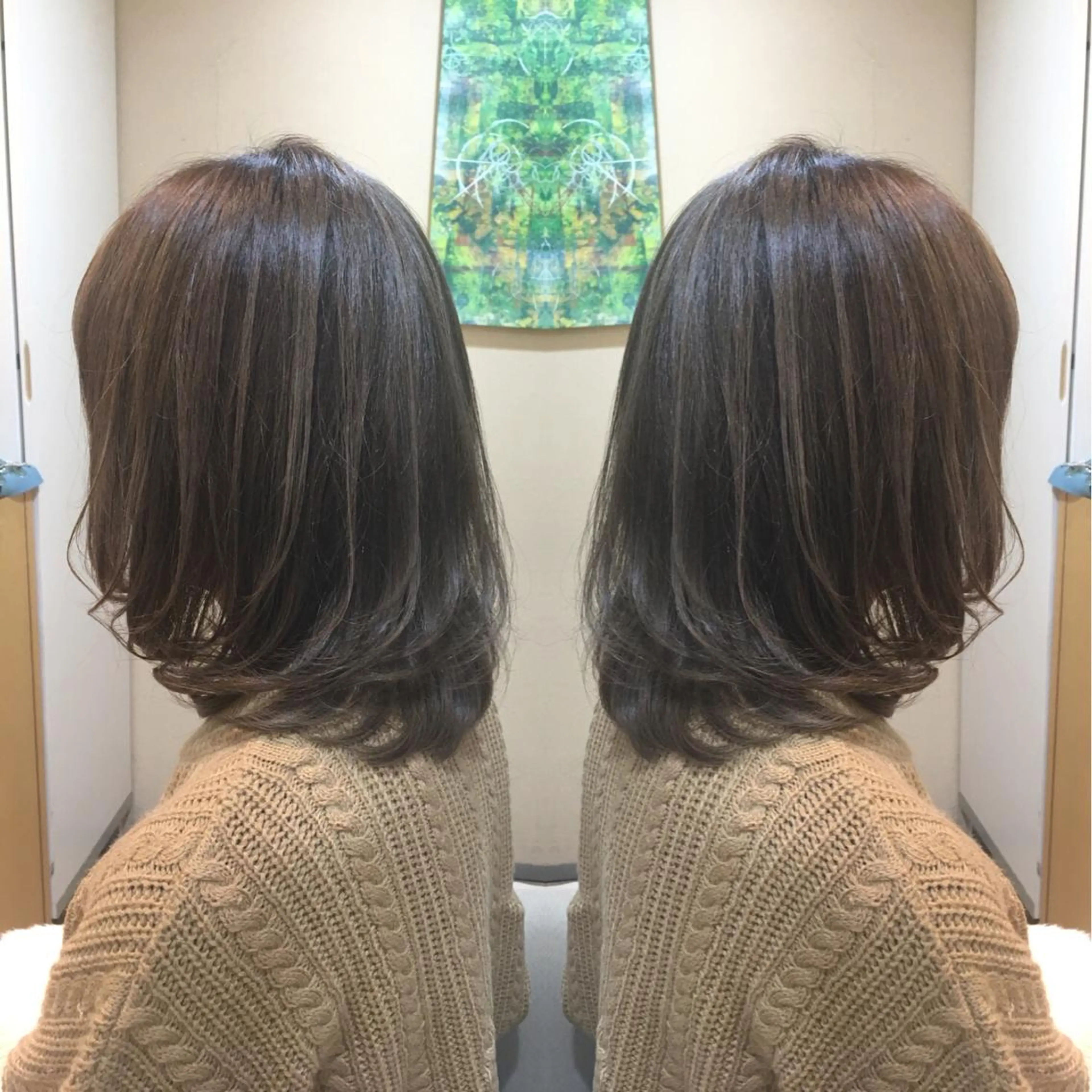 ミディアム カラー 🐝肥田 しょーと🐝のヘアスタイル