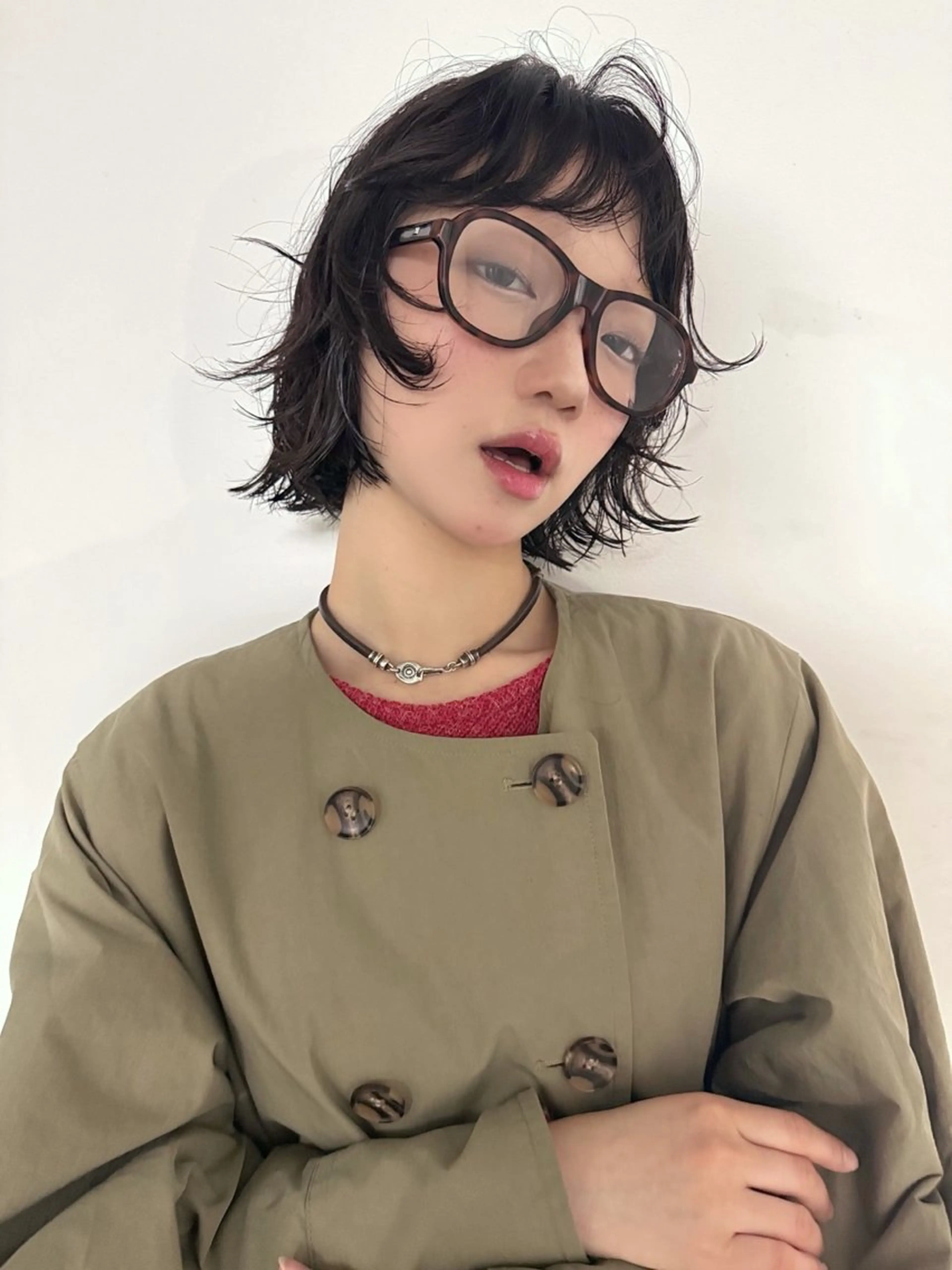 似合わせカット＋ニュアンスパーマ＋トリートメントの写真