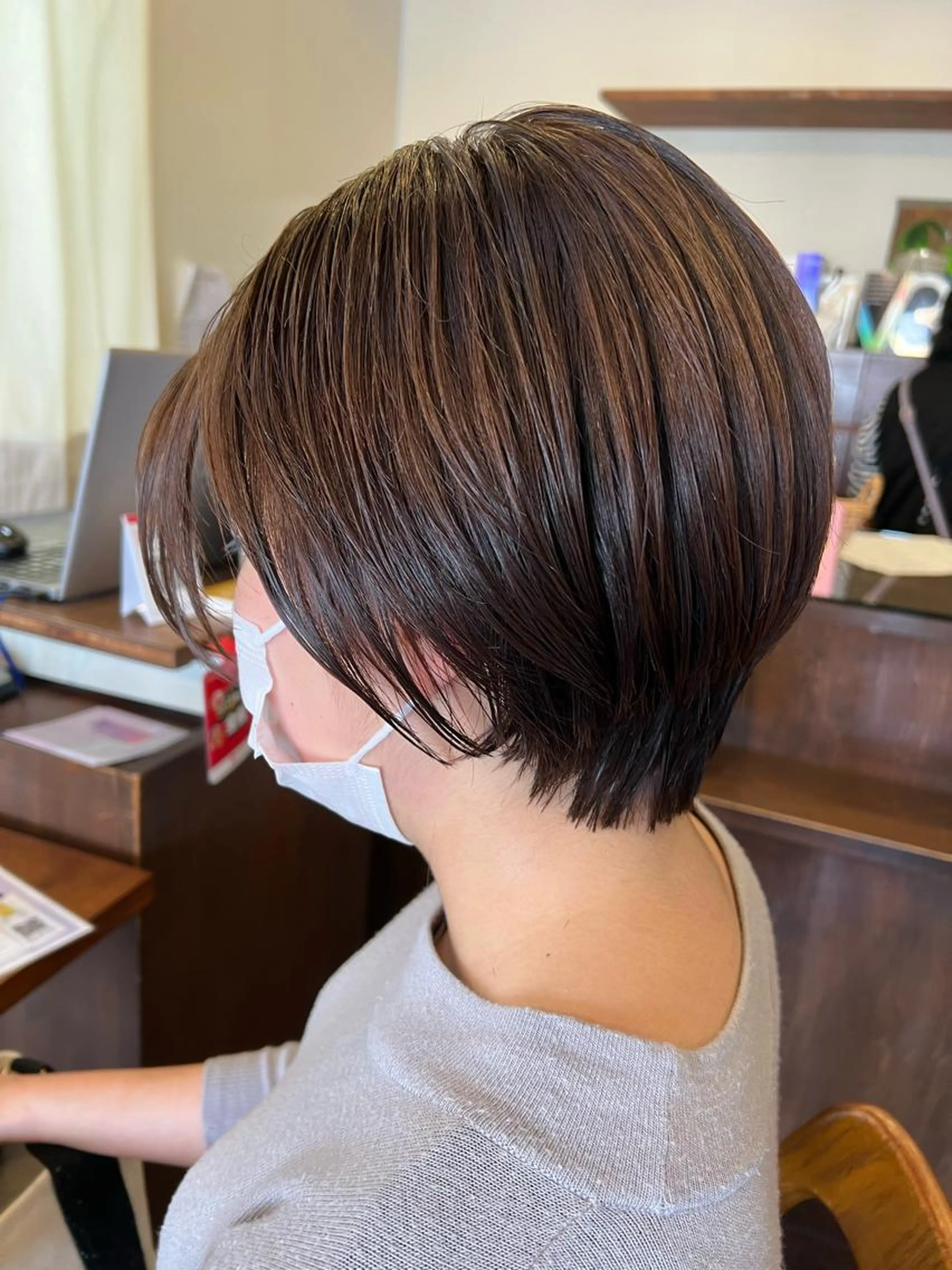 【新規限定】🌸カット✂︎＋ケアワンカラー+プチスパ🌈の写真