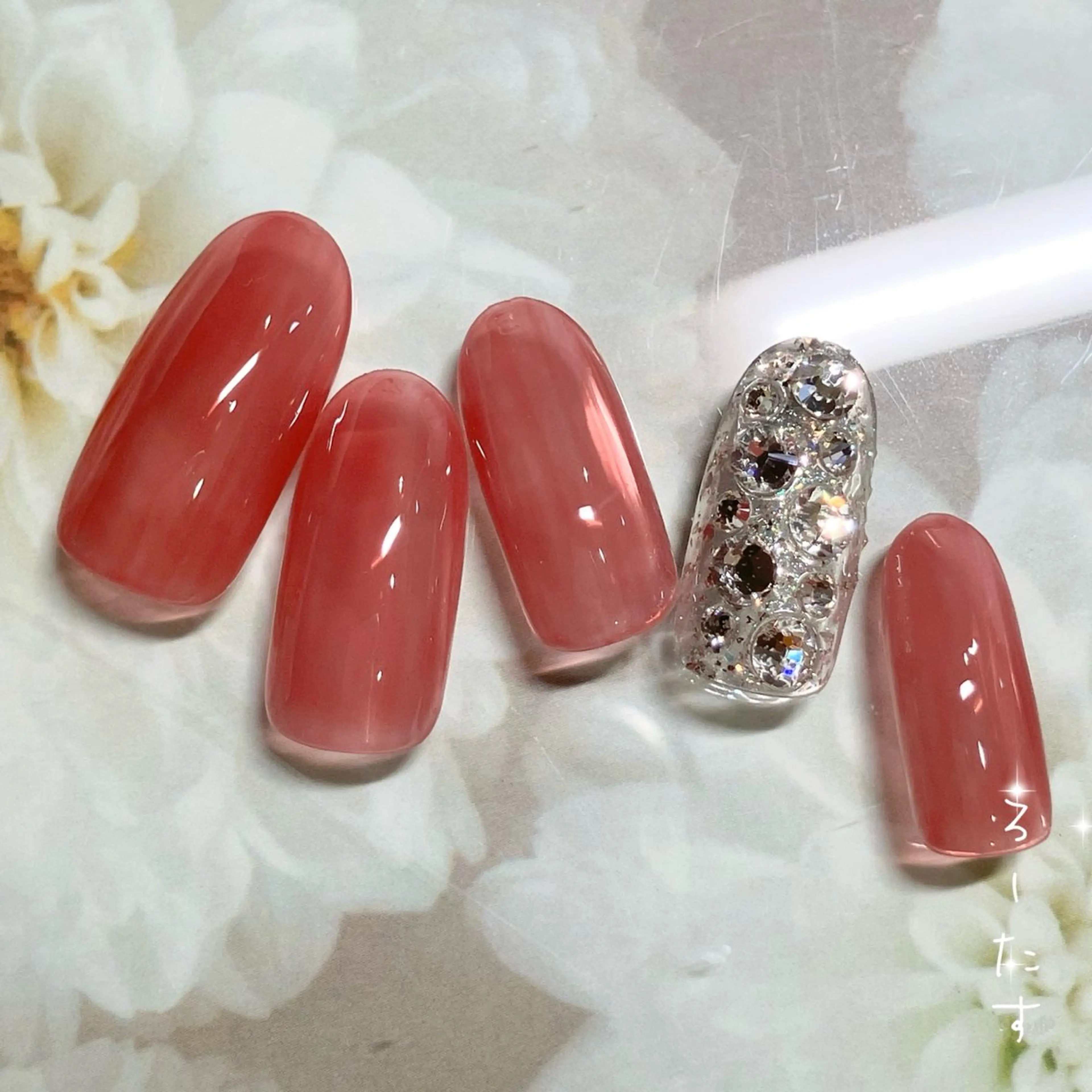 ネイル ハンドネイル マオジェル導入サロン ♡ろーたすのネイルデザイン