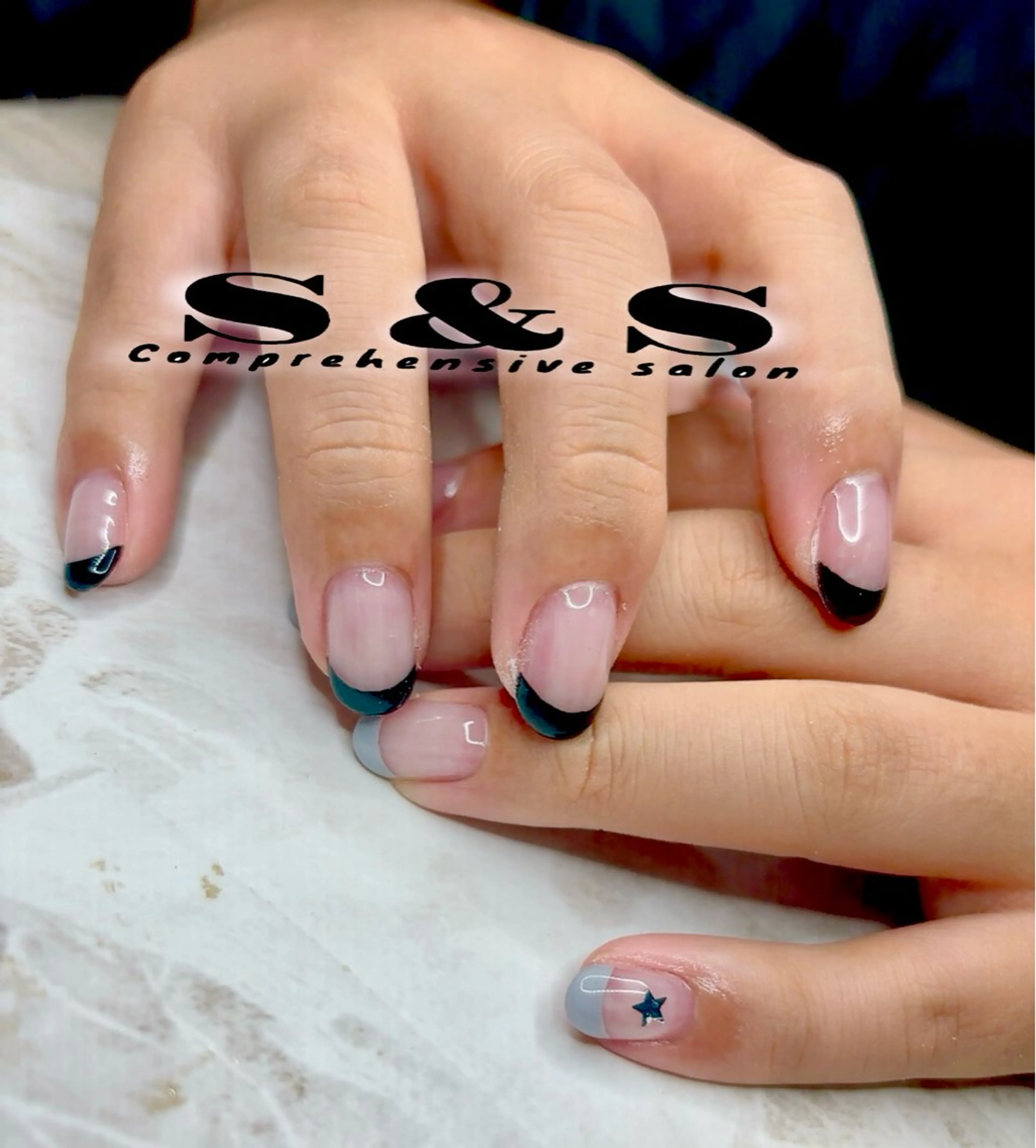 ネイル 長さ出し メンズネイル 持ち込み S&S 村田小百合のネイルデザイン