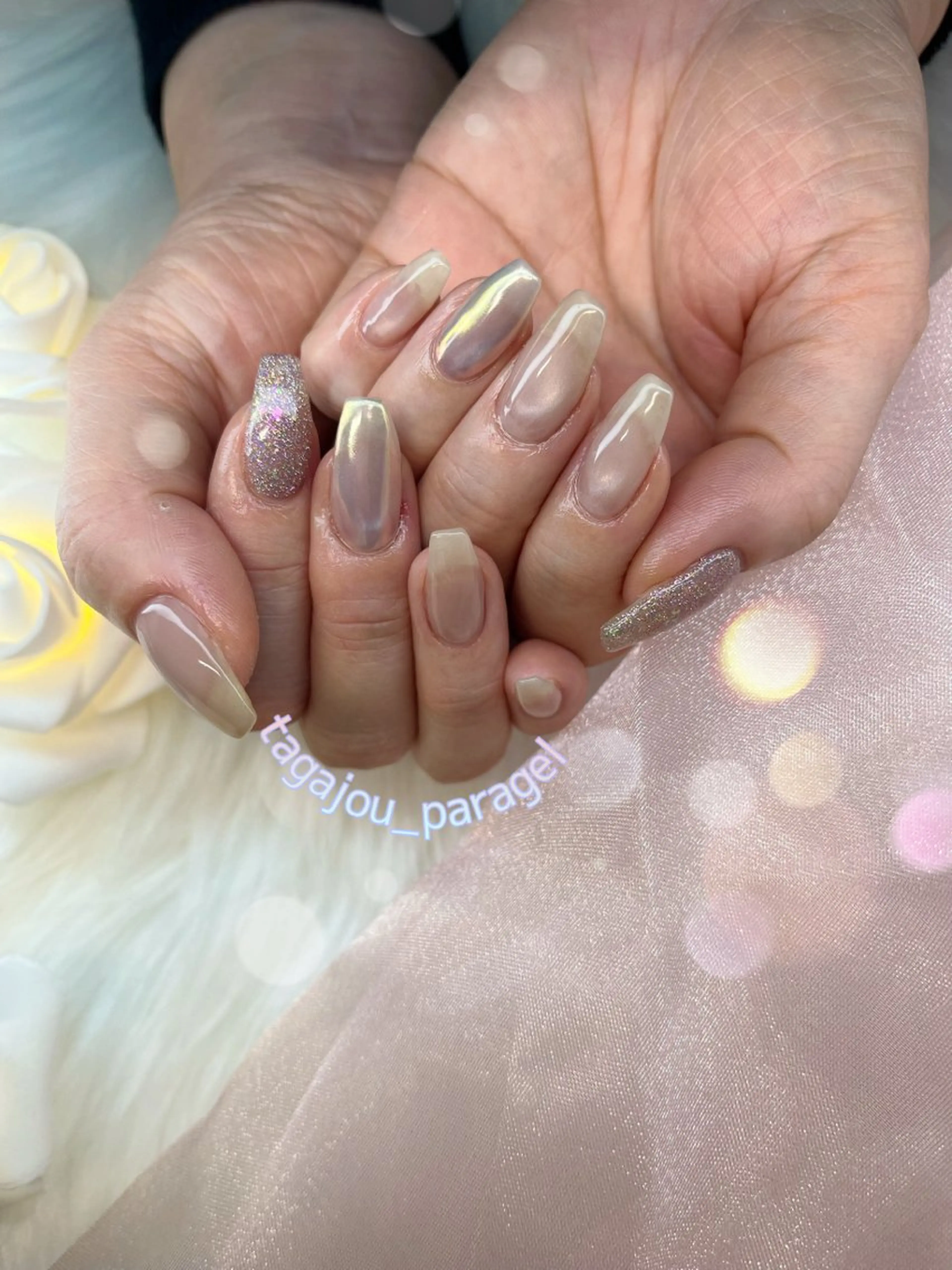 ネイル 多賀城 パラジェルのネイルデザイン