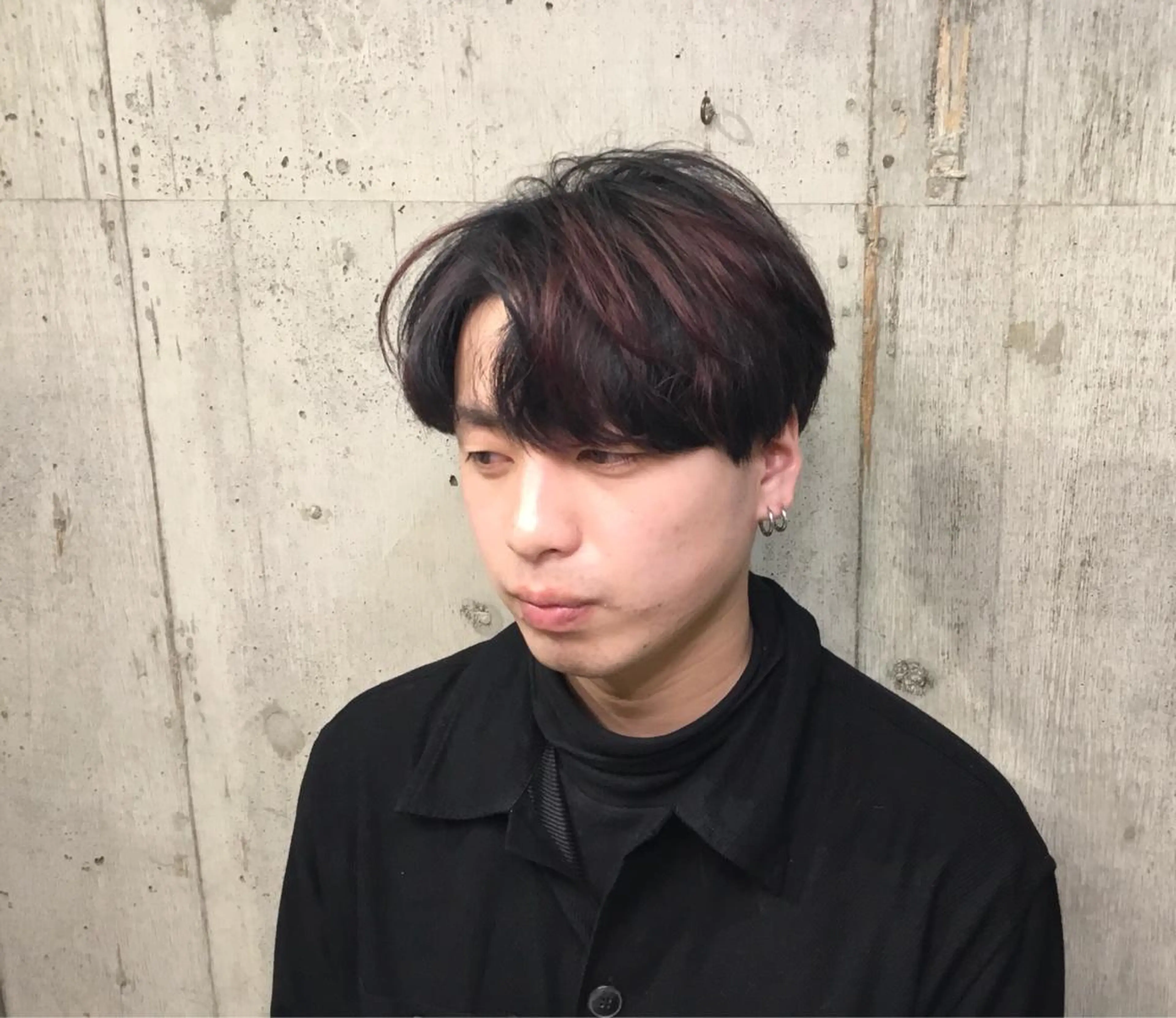 メンズ コンマヘア カット ヘアカラー STRINGS 下北沢所属・【メンズ特化】 金子諒磨のヘアスタイル