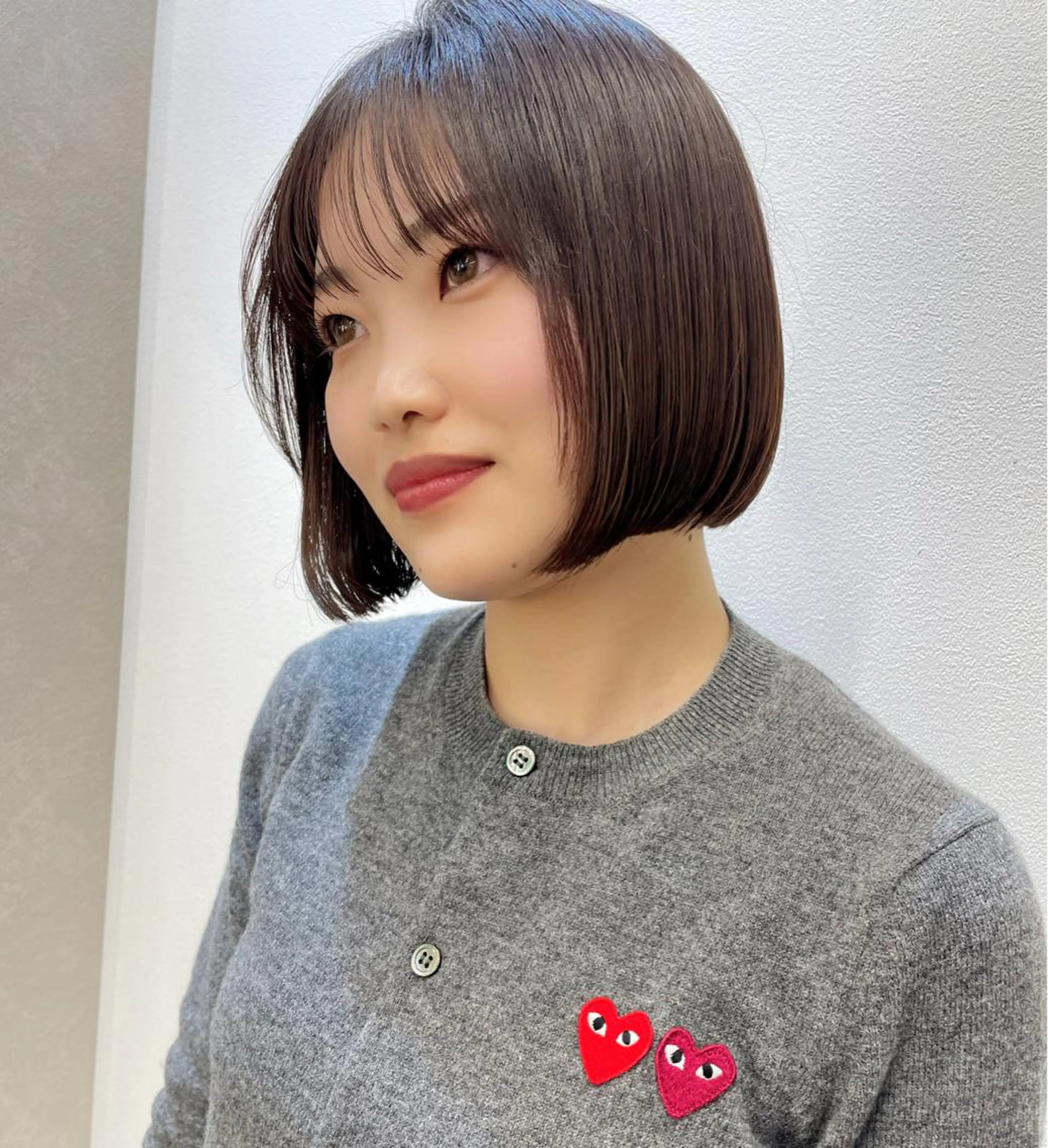 🤍【平日限定】🤍カット+美髪カラー+髪質改善クイックトリートメント👱🏻♀️🎀✨の写真