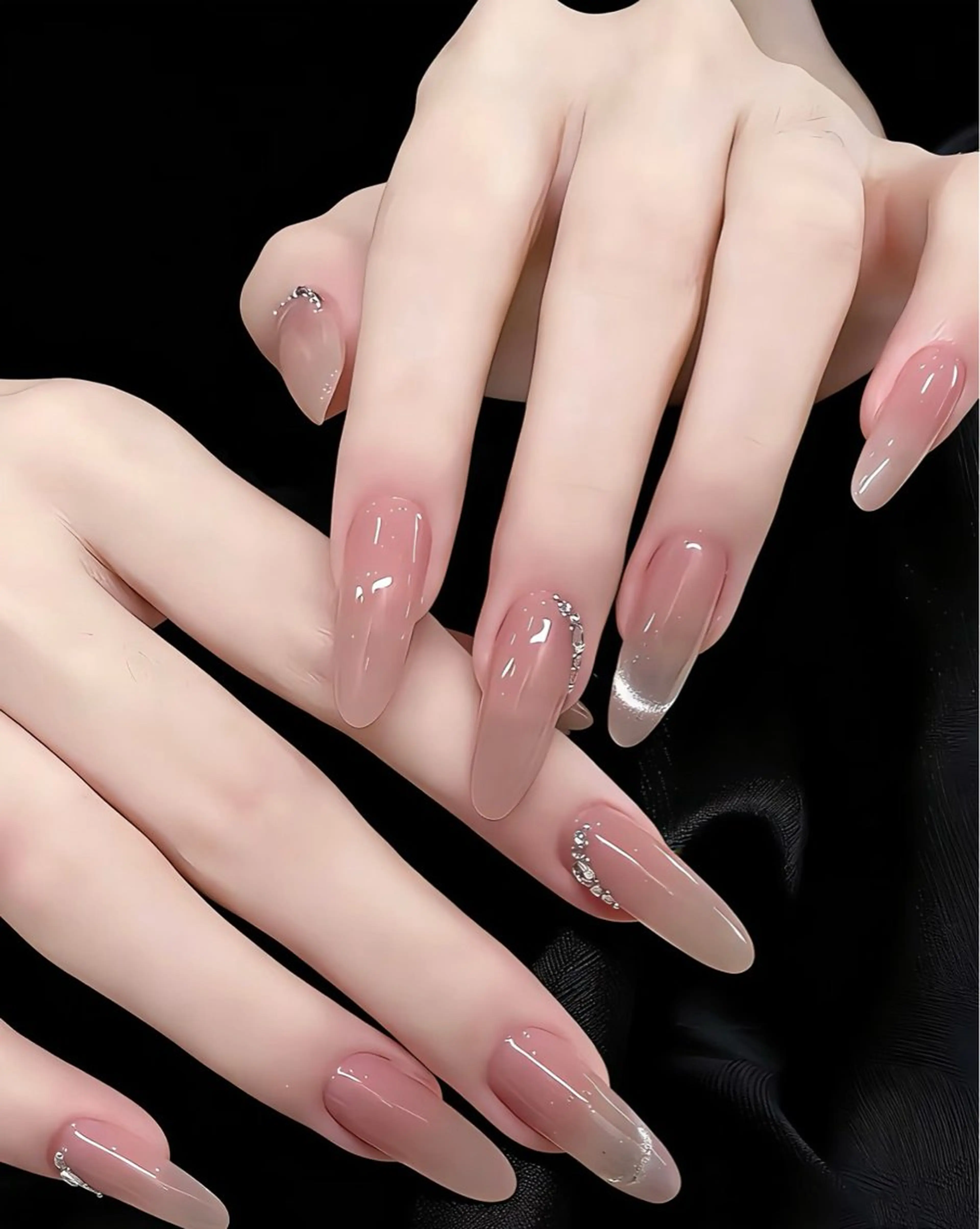 💅アート2本＋8本ワンカラー/ラメグラデーション/マグネット/フラッシュの写真