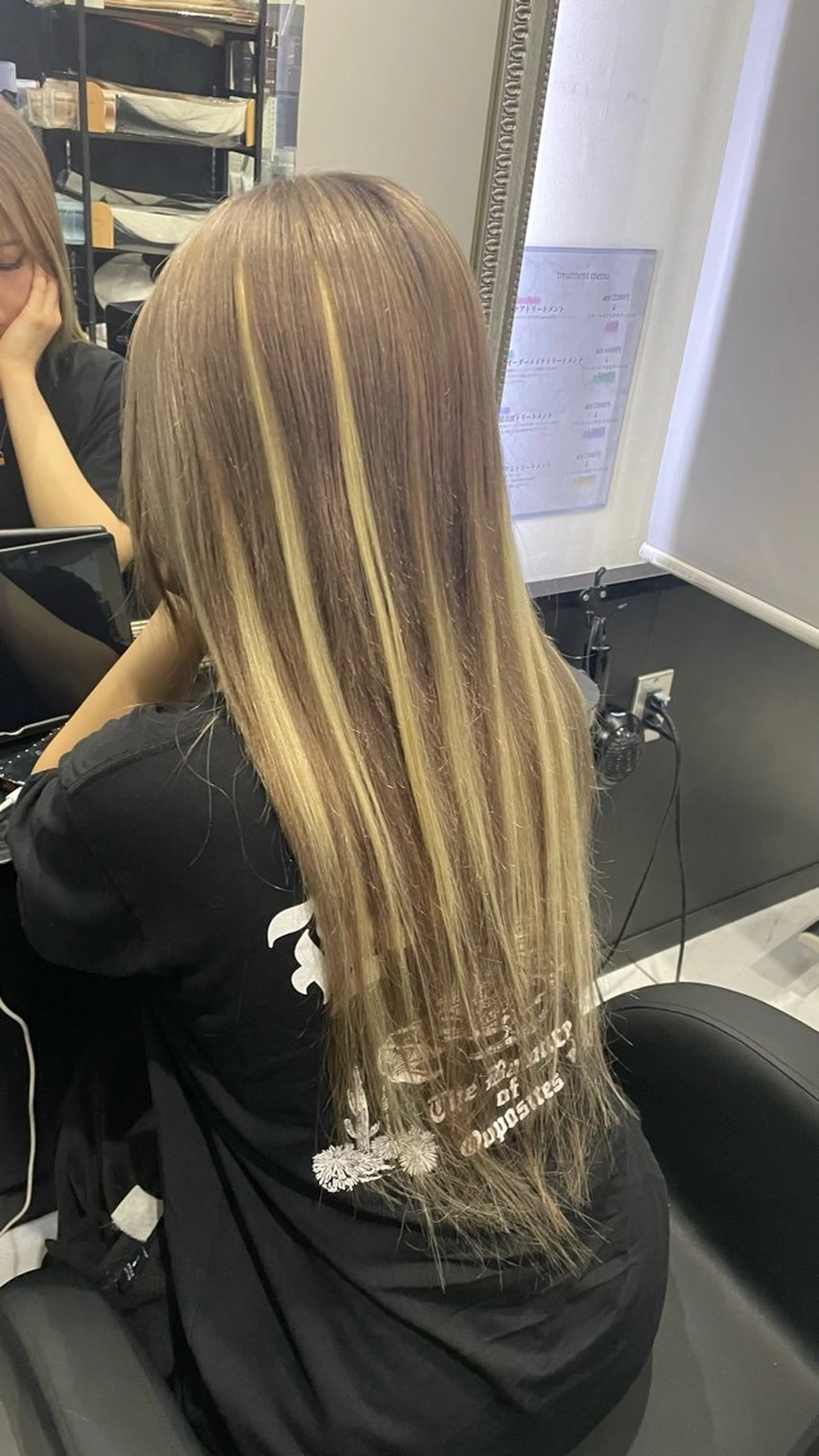 ロング ヘアカラー トリートメント エクステ \RINA🐾/ ジェルムのヘアスタイル