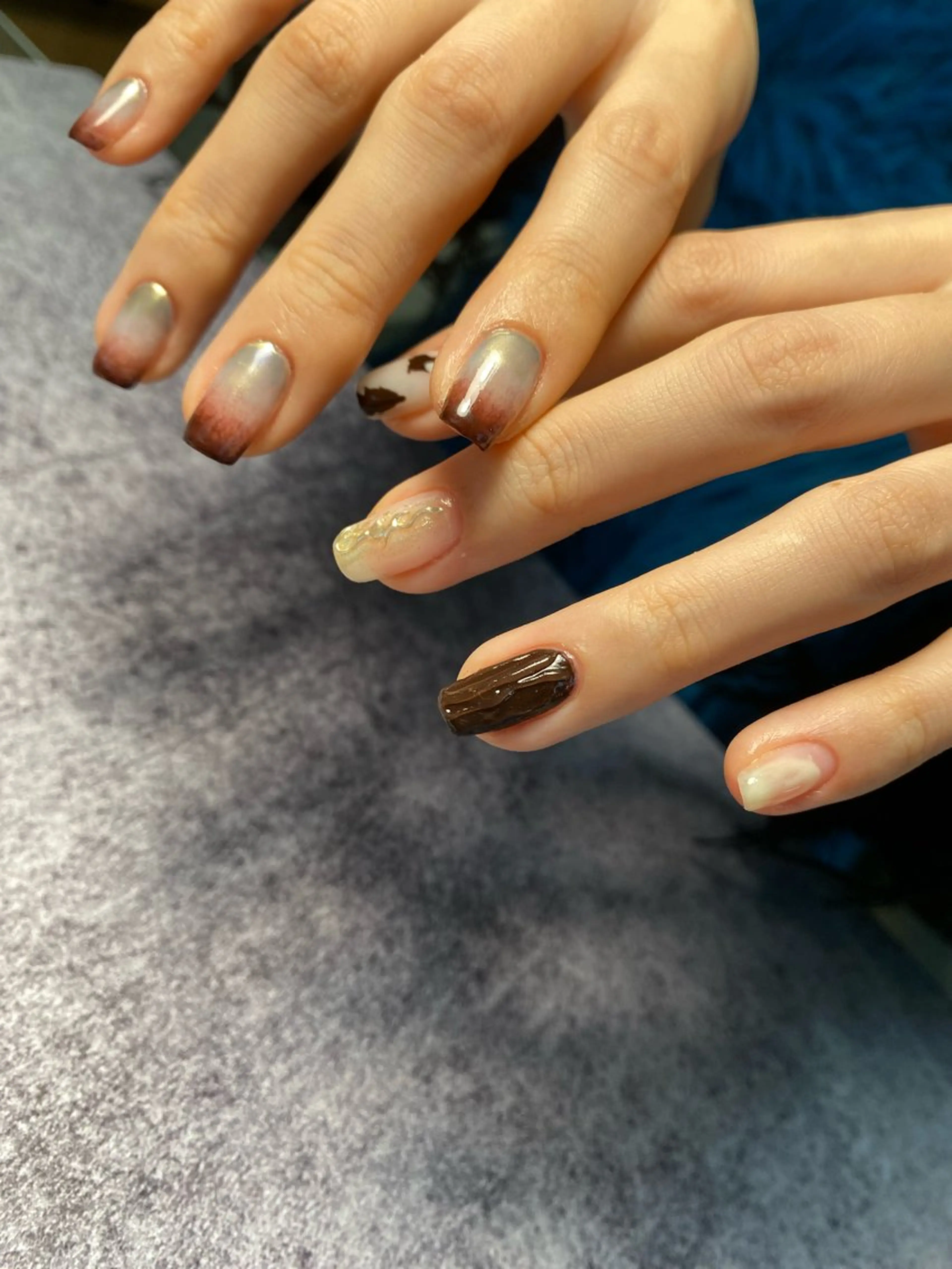 ネイル 持ち込み ハンドネイル 住宅街のねいる屋さん R.G  NAILのネイルデザイン