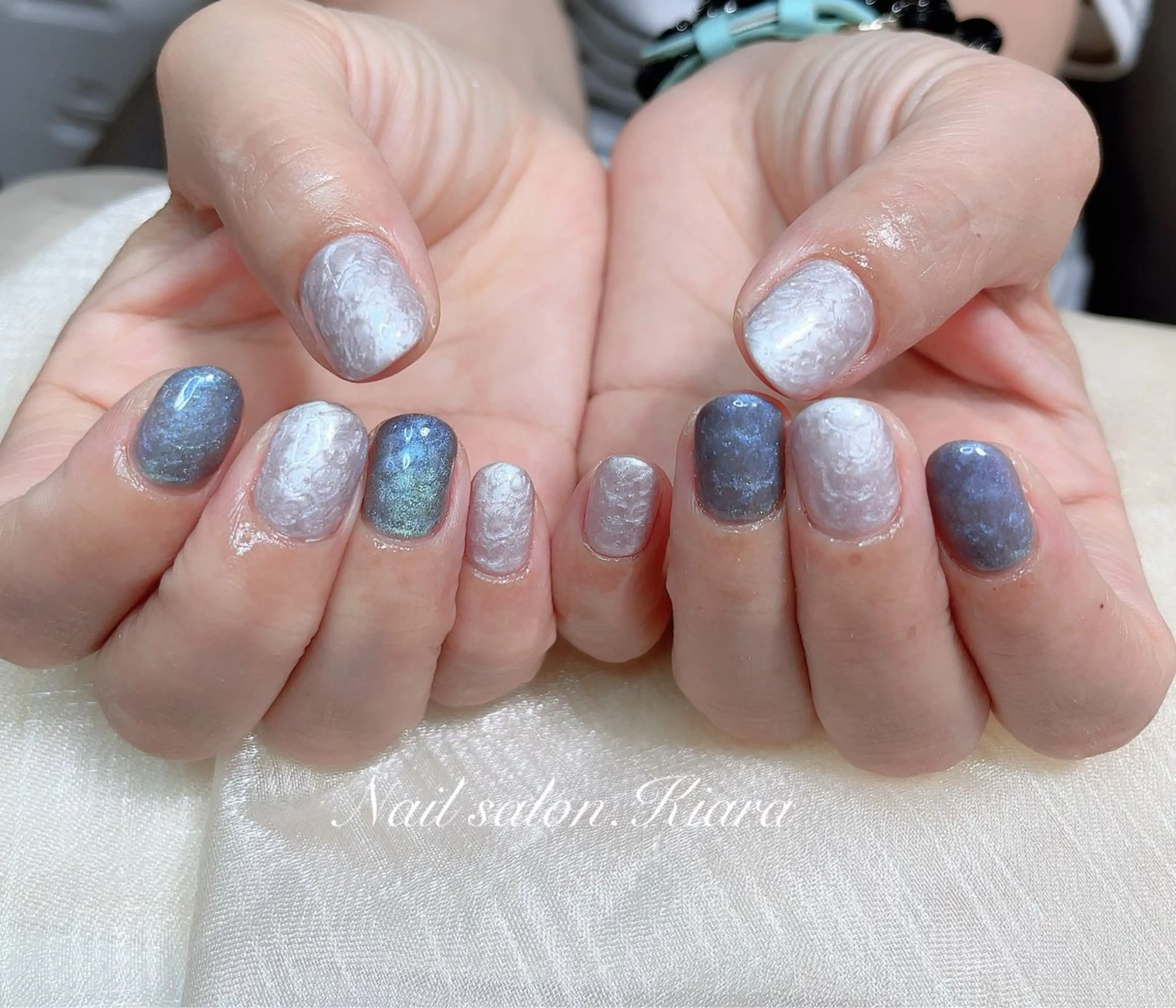 ネイル マグネットネイル 🍭Kiara Nail🍭のネイルデザイン