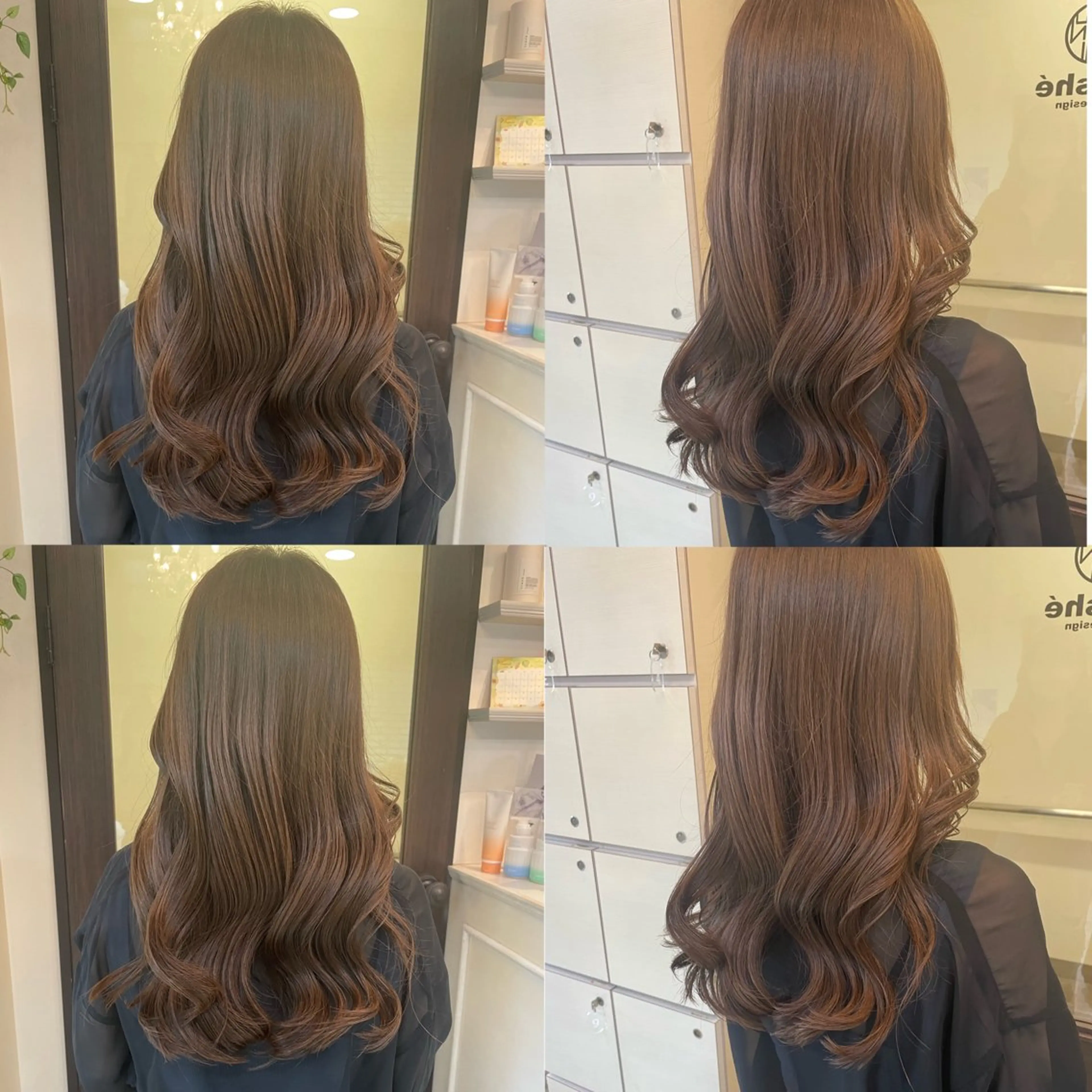 ロング ヘアカラー トリートメント 髪質改善×透明感× 艶髪🥀HIYORIのヘアスタイル