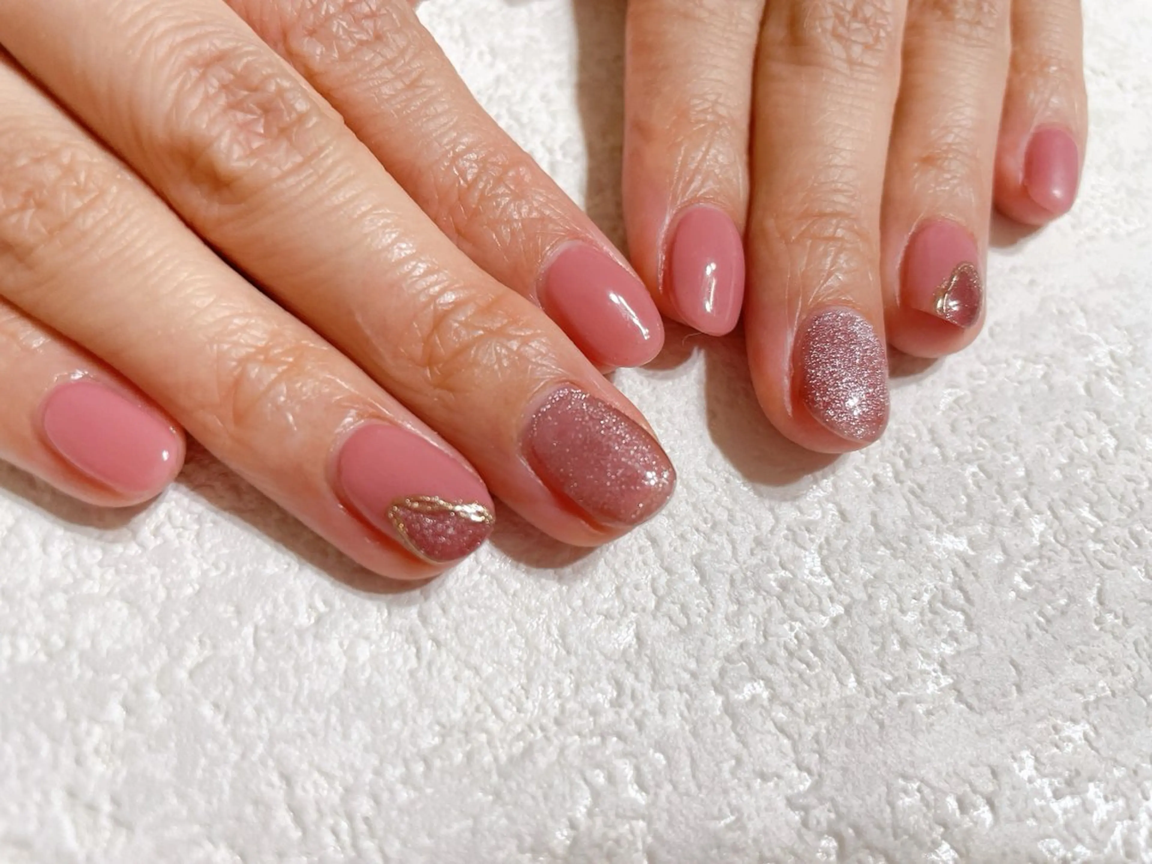 ネイル ジェルネイル メンズネイル パラジェル 春ネイル ワンホンネイル ハンドネイル kikinail 溝の口のネイルデザイン