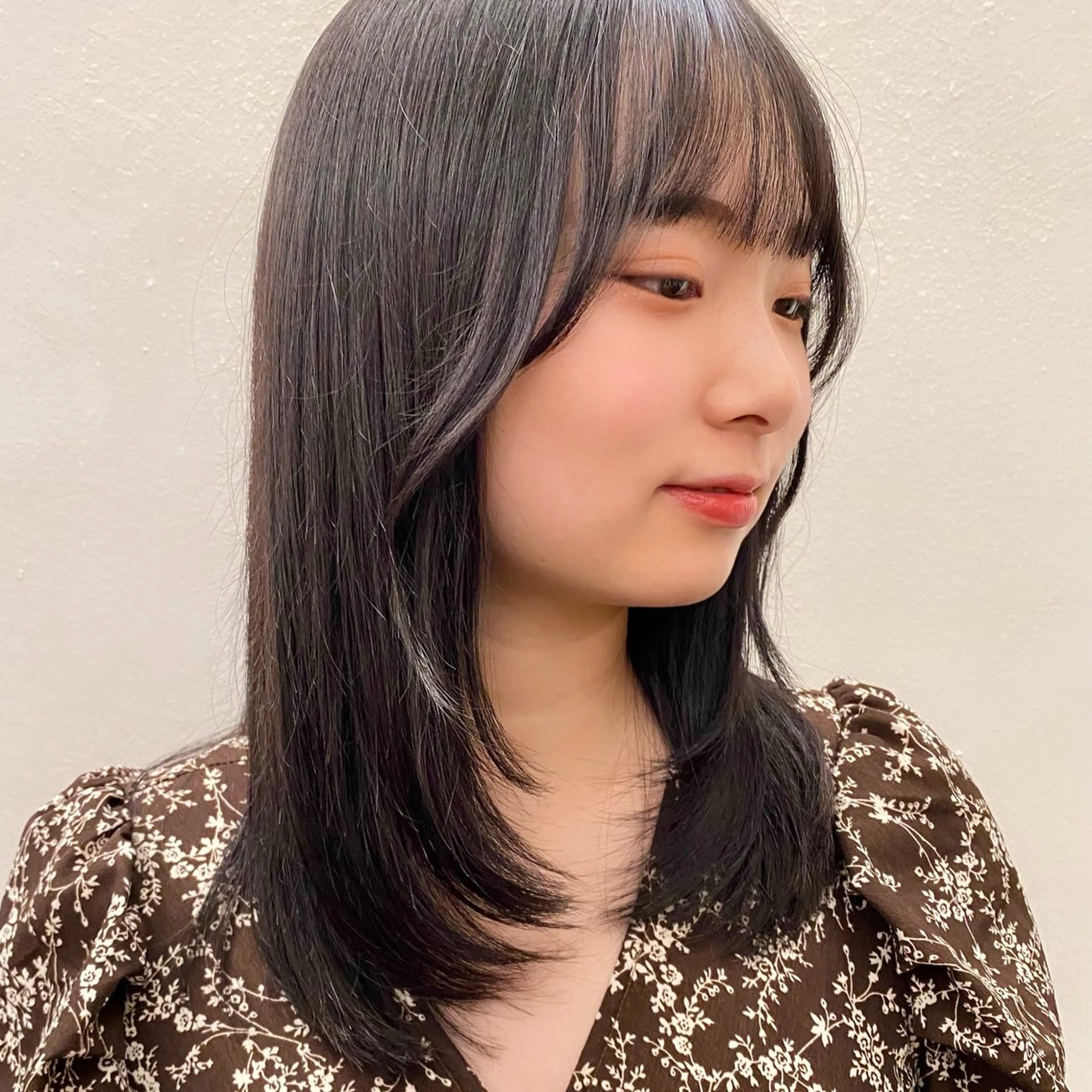 ミディアム カラー カット ヘアカラー トリートメント Paddle所属・似合わせレイヤー/ レイヤーパーマ/高倉のヘアスタイル