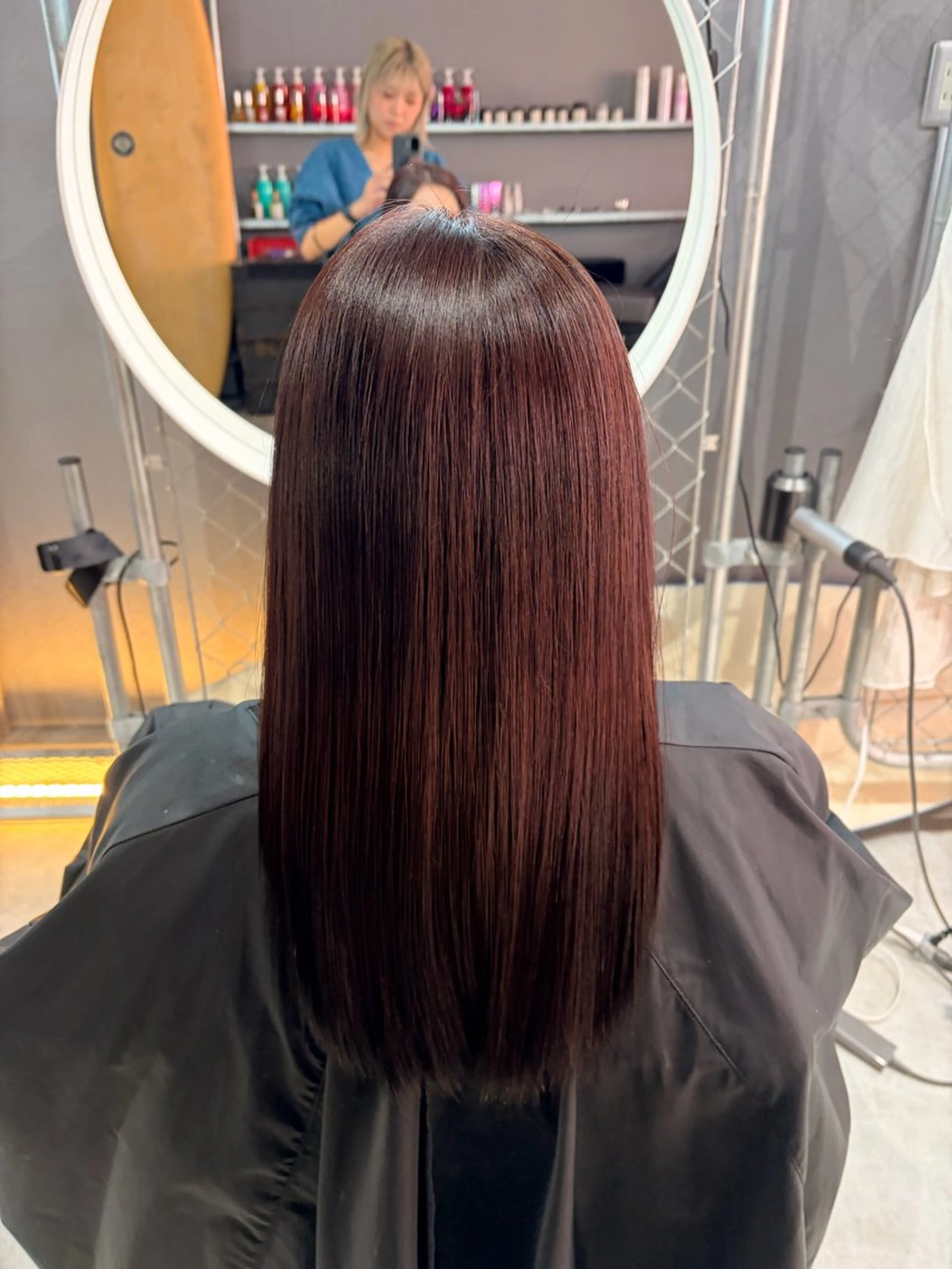 カラー ブラウンカラー ラベンダーカラー ヘアカラー トリートメント CoCooN nanamiのヘアスタイル