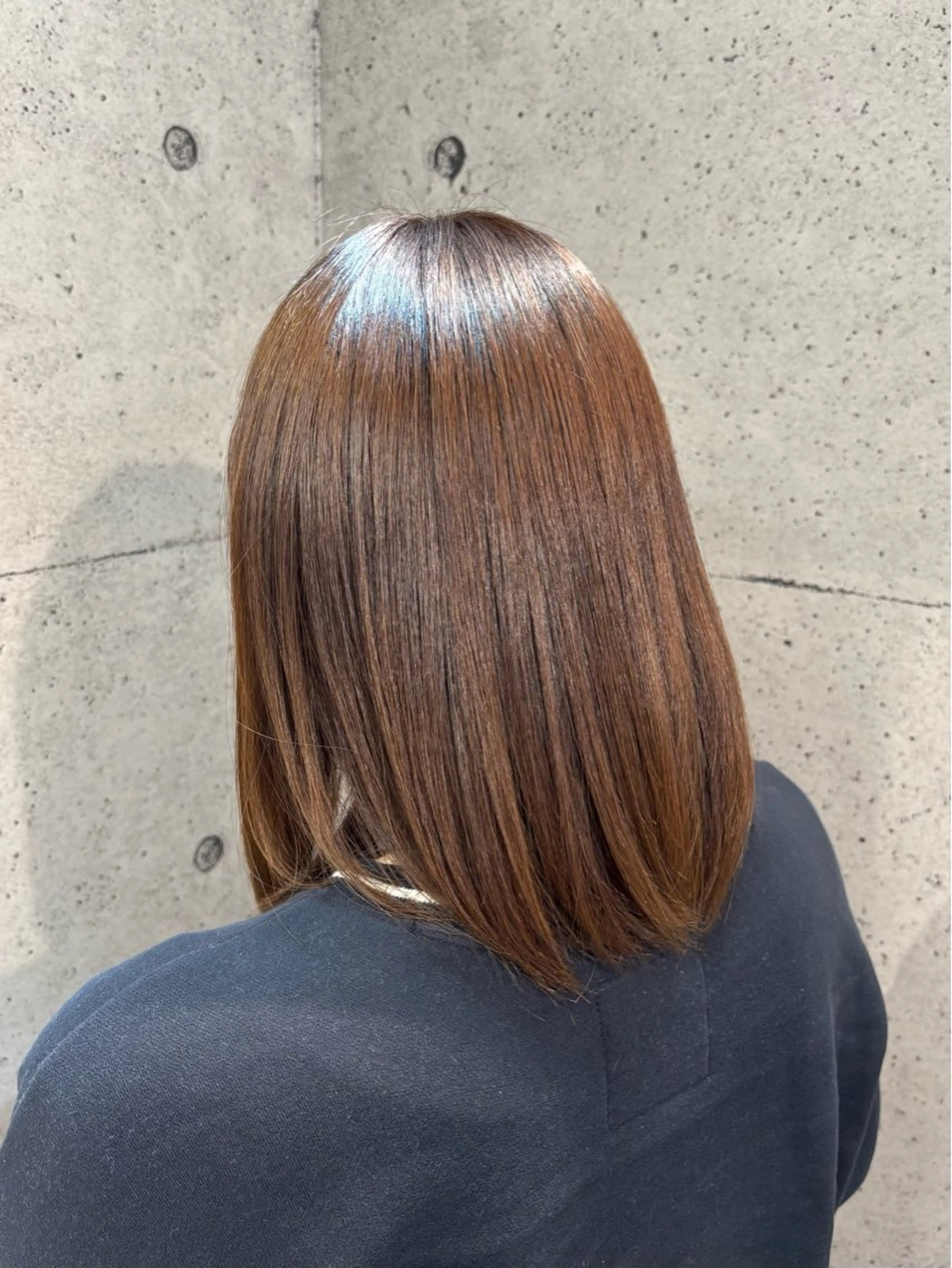 ミディアム 縮毛矯正 🍬東中野/髪質改善 /さつー🍬のヘアスタイル