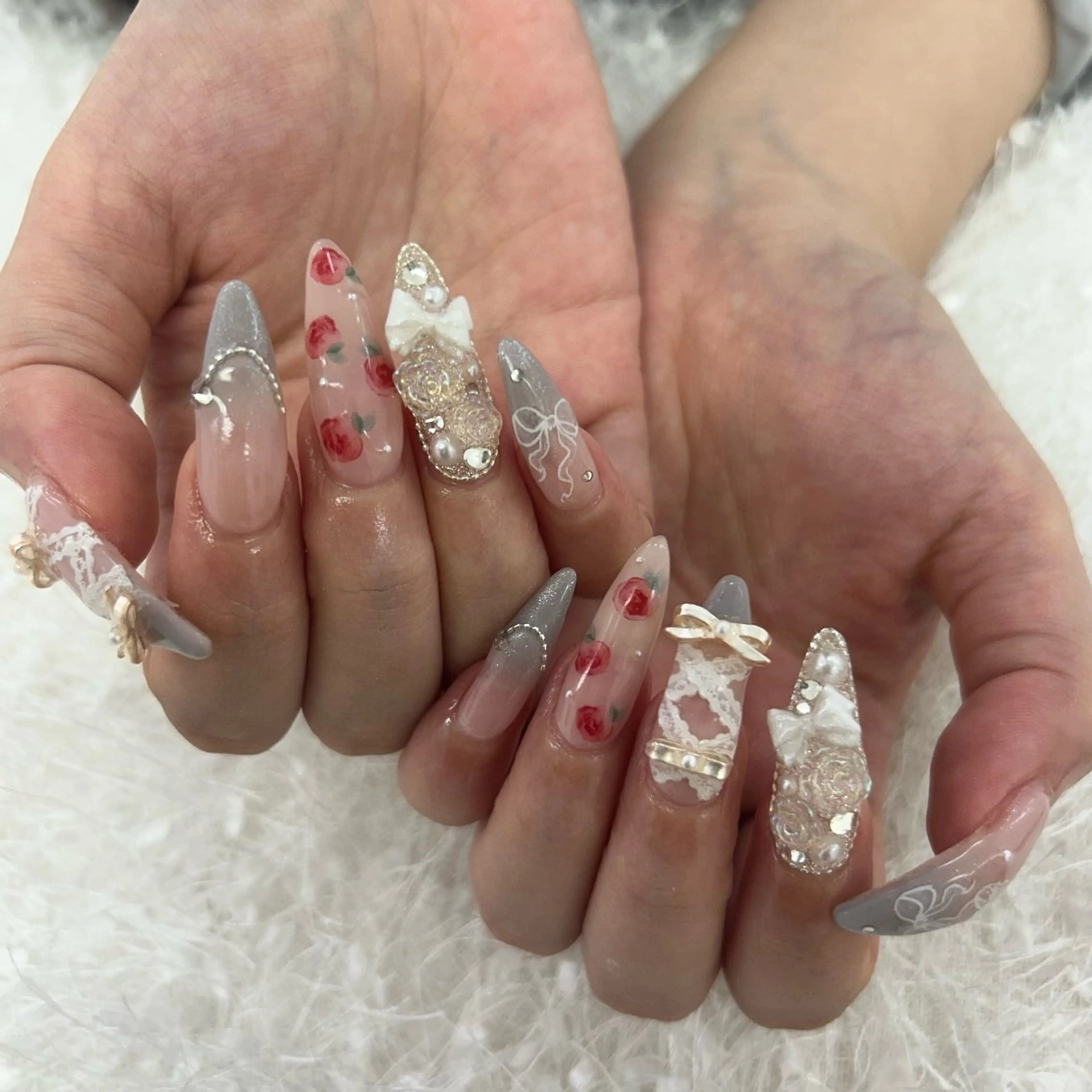 ネイル ハンドネイル 【Cho】 カンナのネイルデザイン