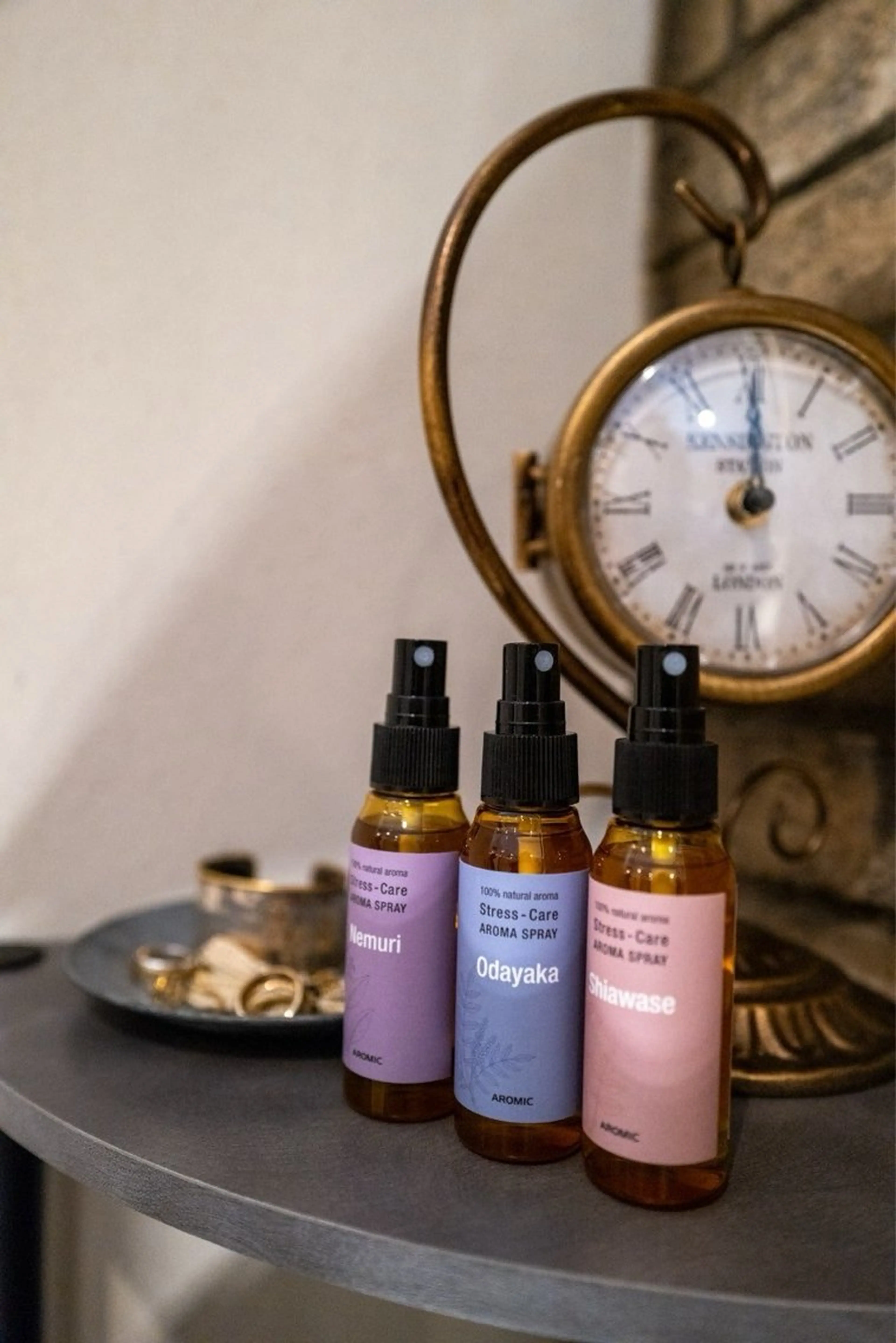 天然アロマでストレス解消コースの写真