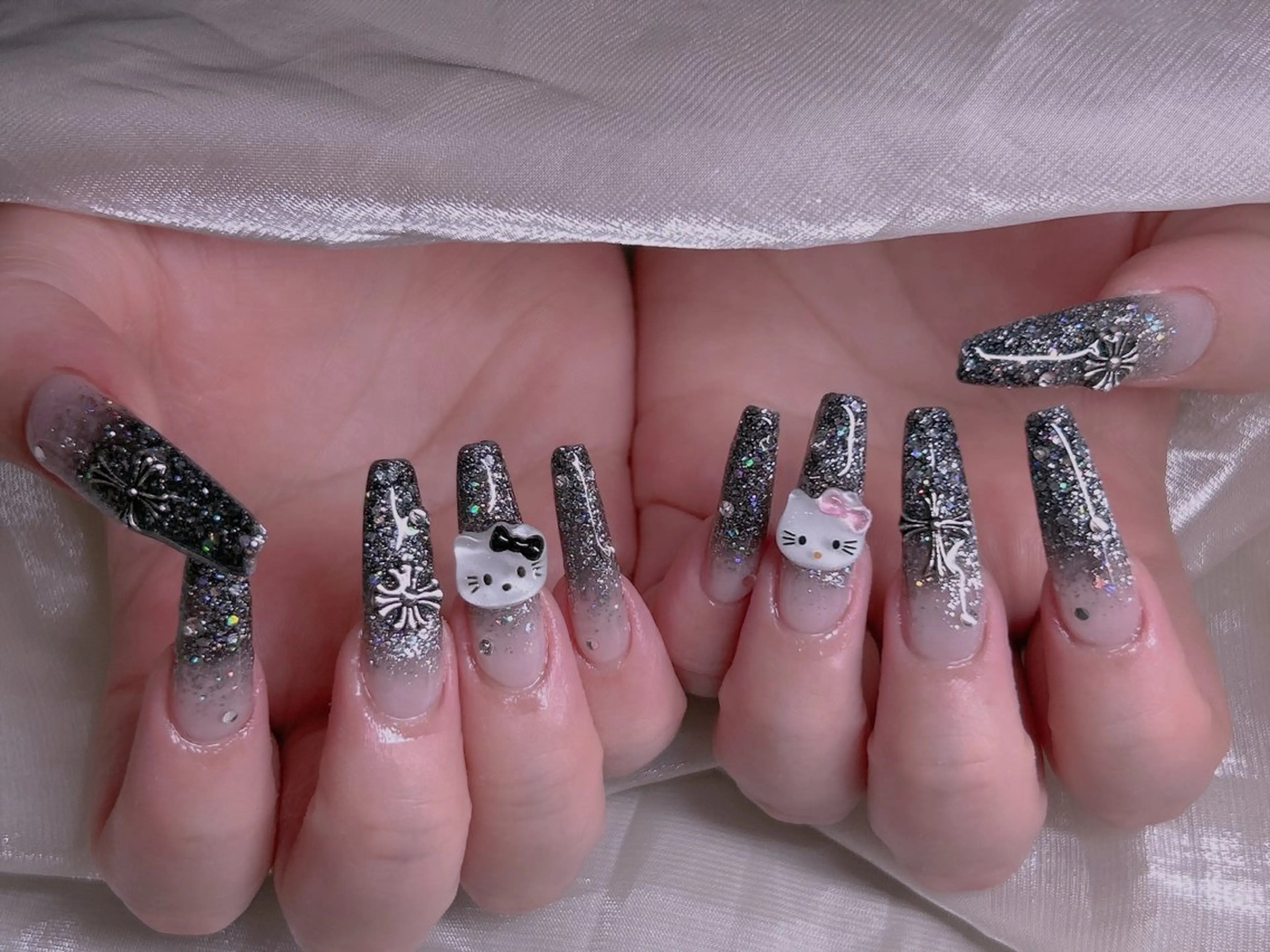 ネイル ハンドネイル 長さだし専門店 M2　rikaのネイルデザイン