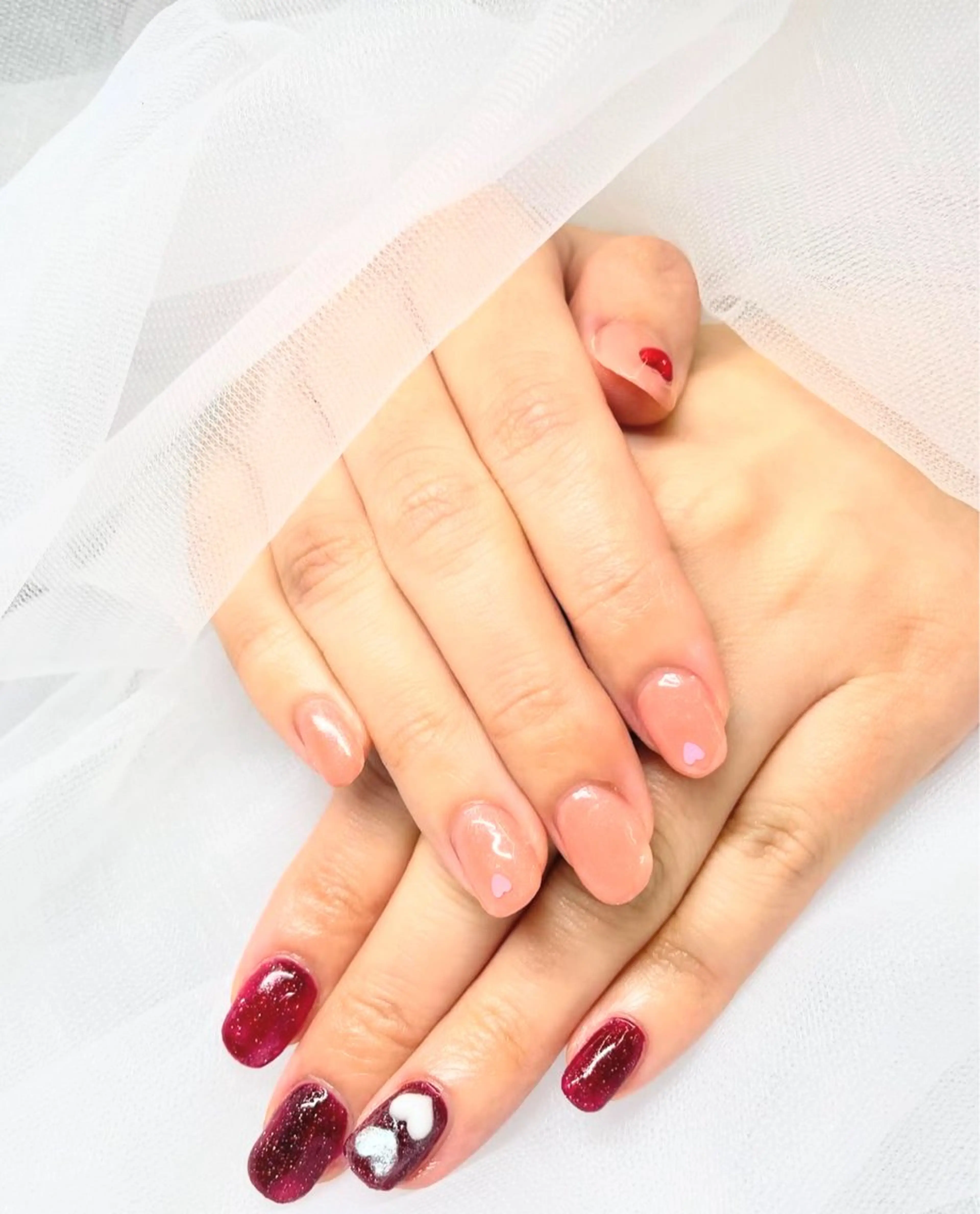 ネイル 💅ミルメリ ネイル💅のネイルデザイン