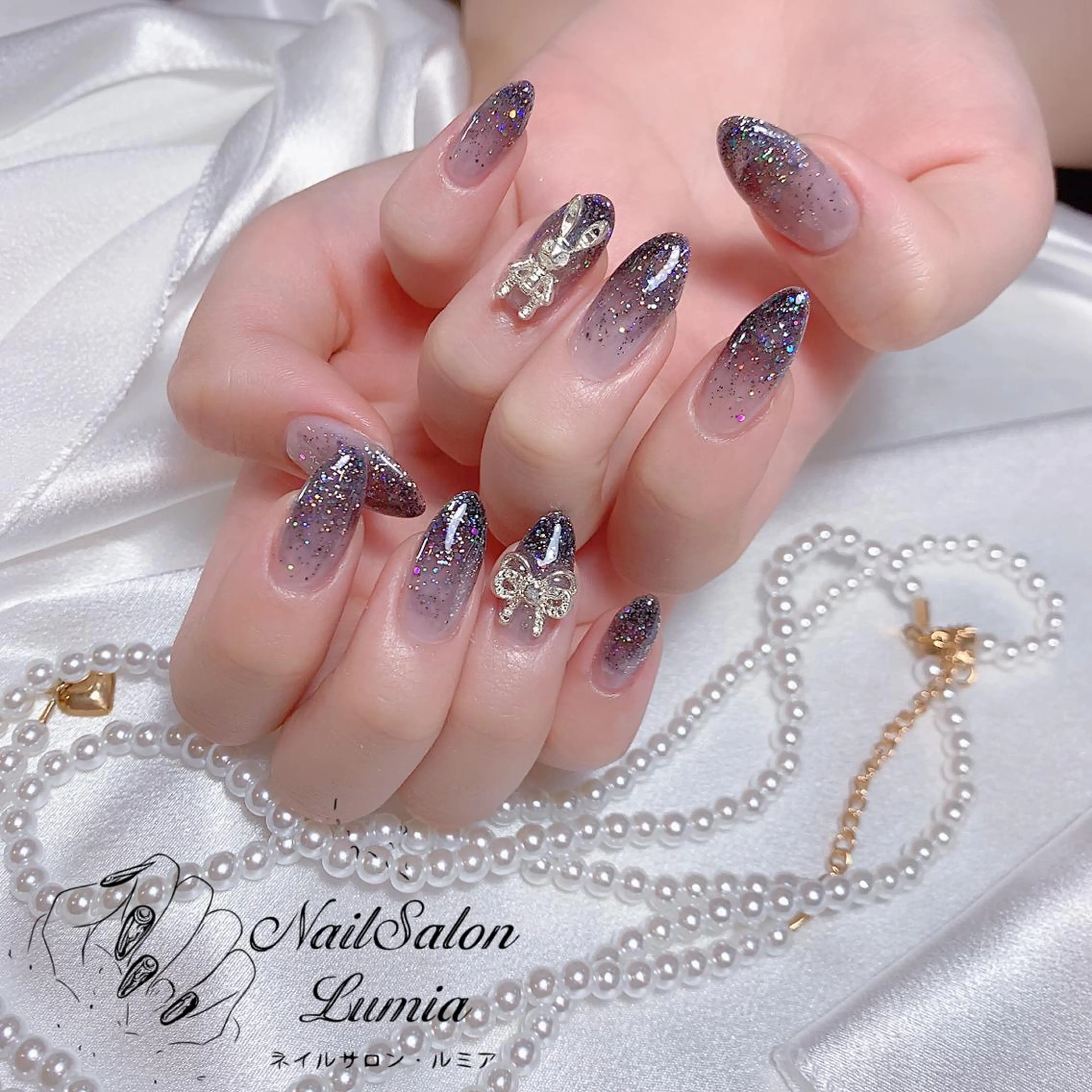 ネイル ハンドネイル ネイルサロン ルミア Lumia 店長のネイルデザイン