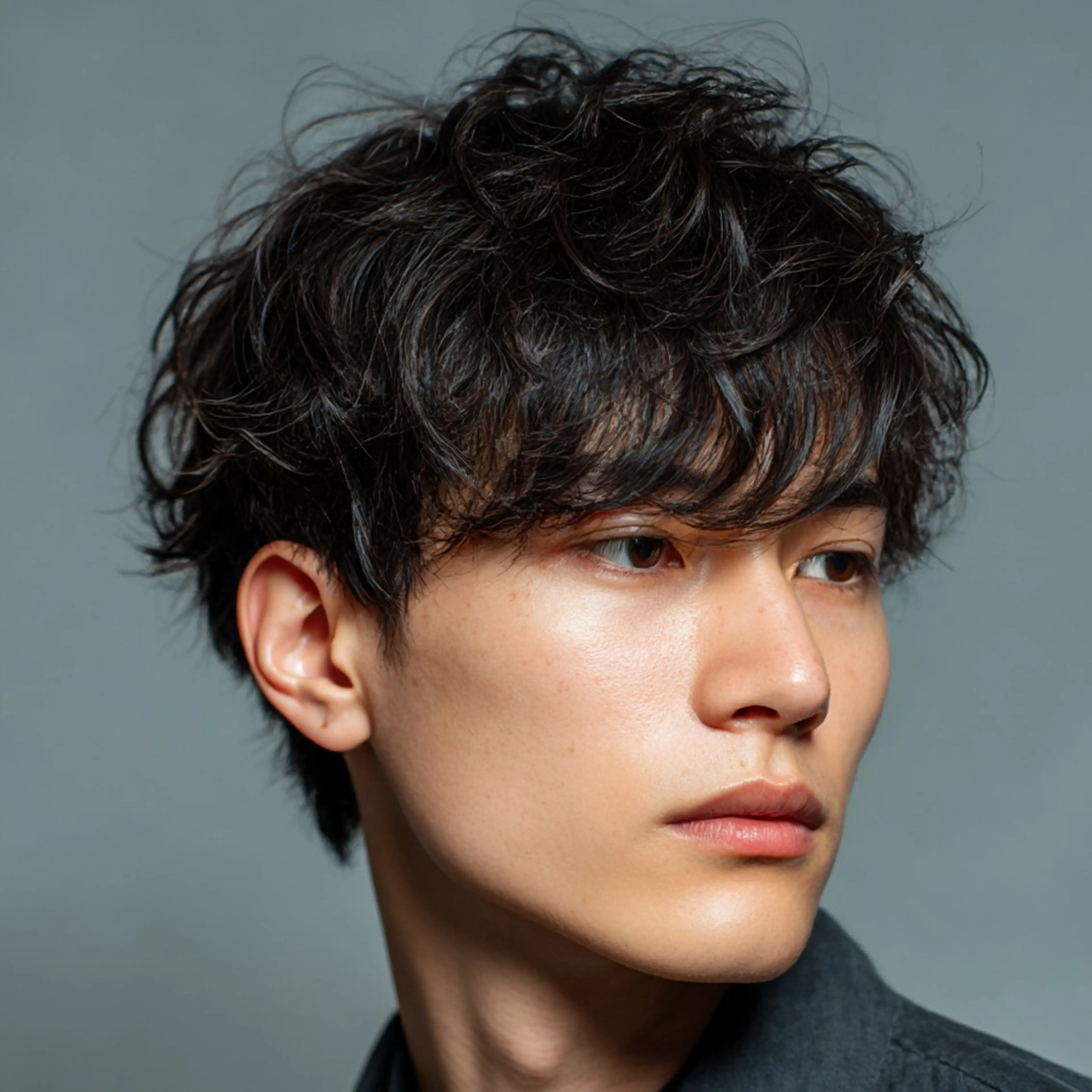 メンズ 飯田 知将のヘアスタイル