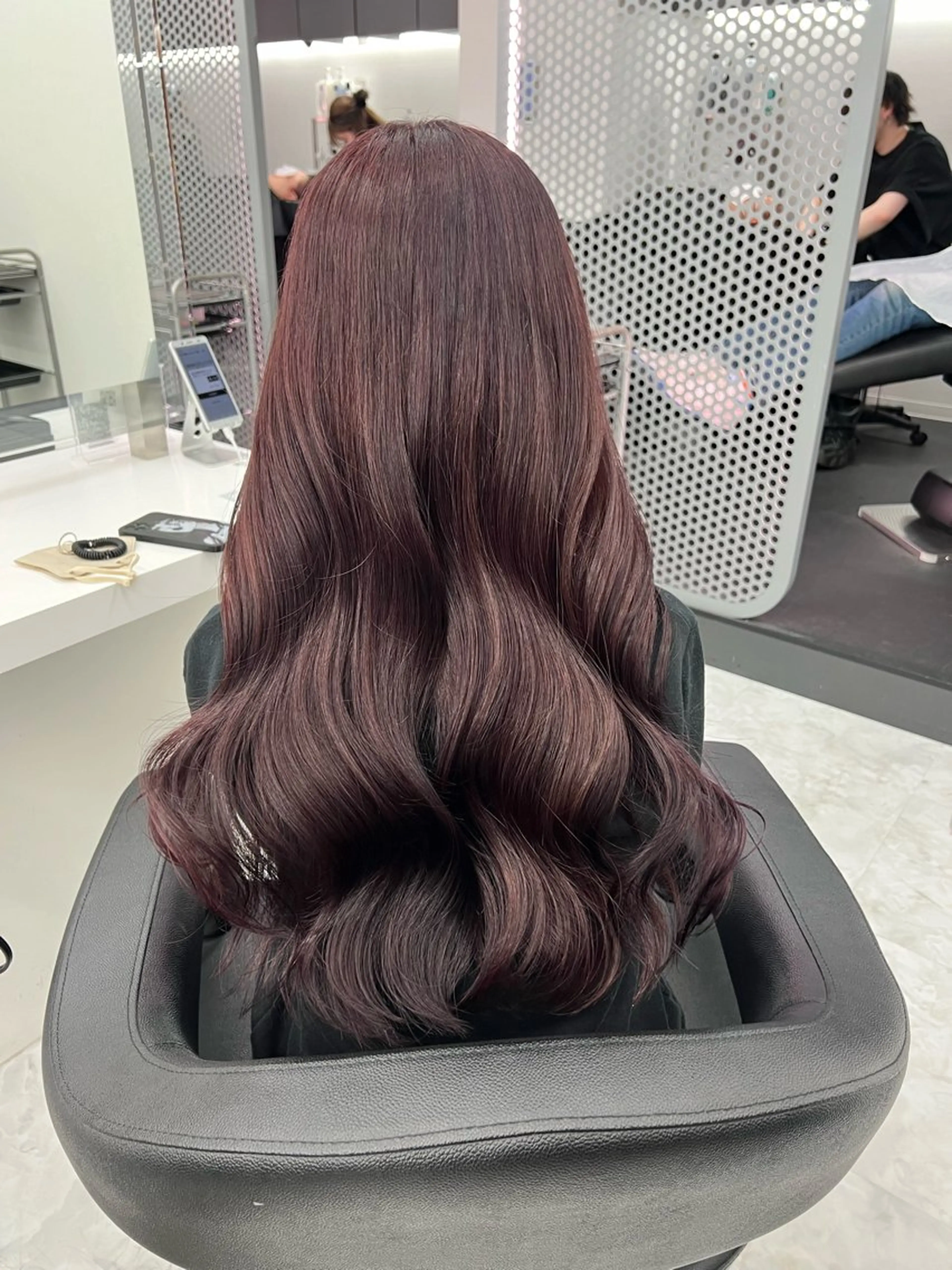 ロング カラー ヘアアレンジ ダブルカラー特化💖 韓国ヘア💖りくのヘアスタイル