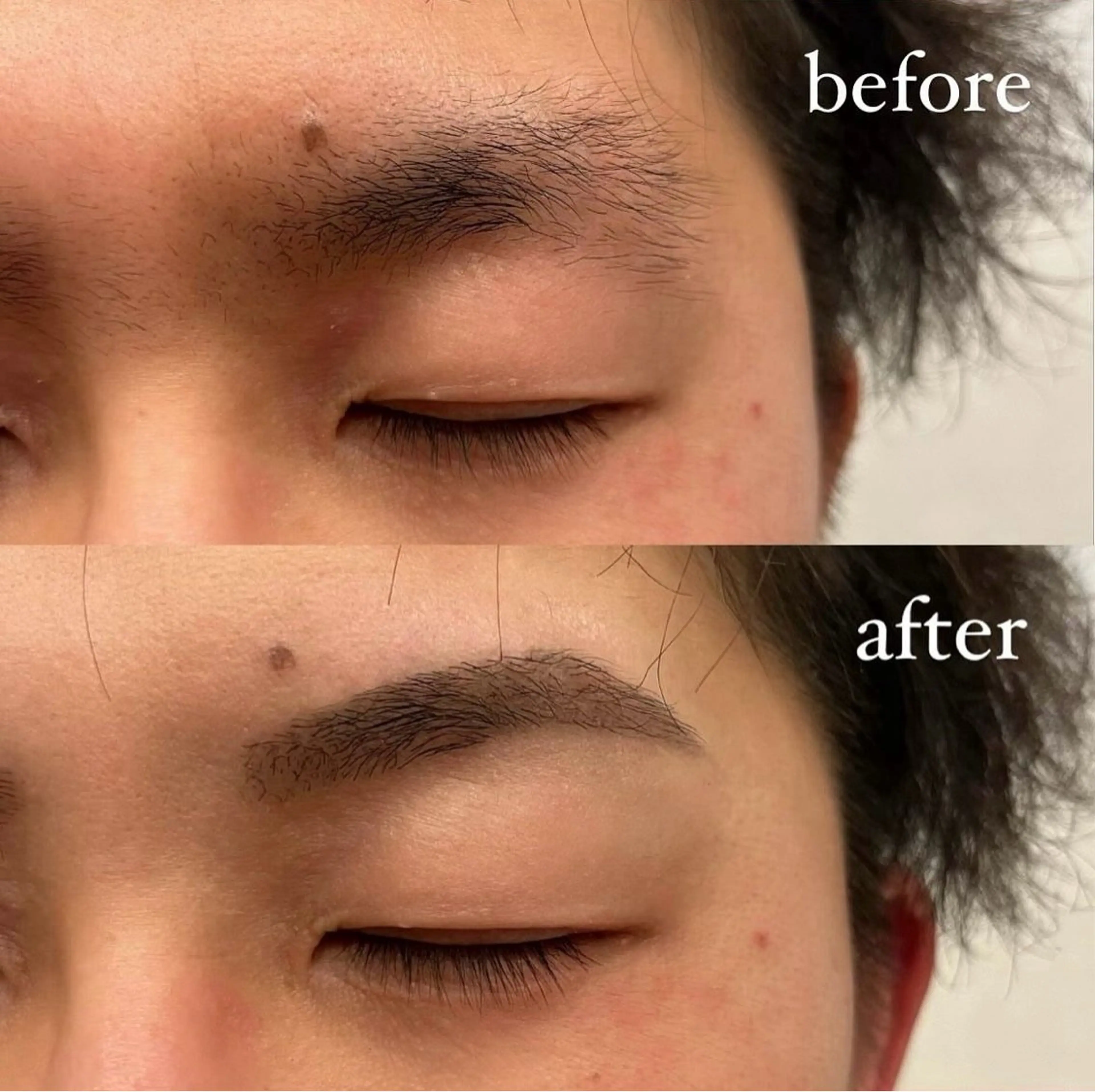 アイブロウ 森 奈菜のマツエク・マツパデザイン