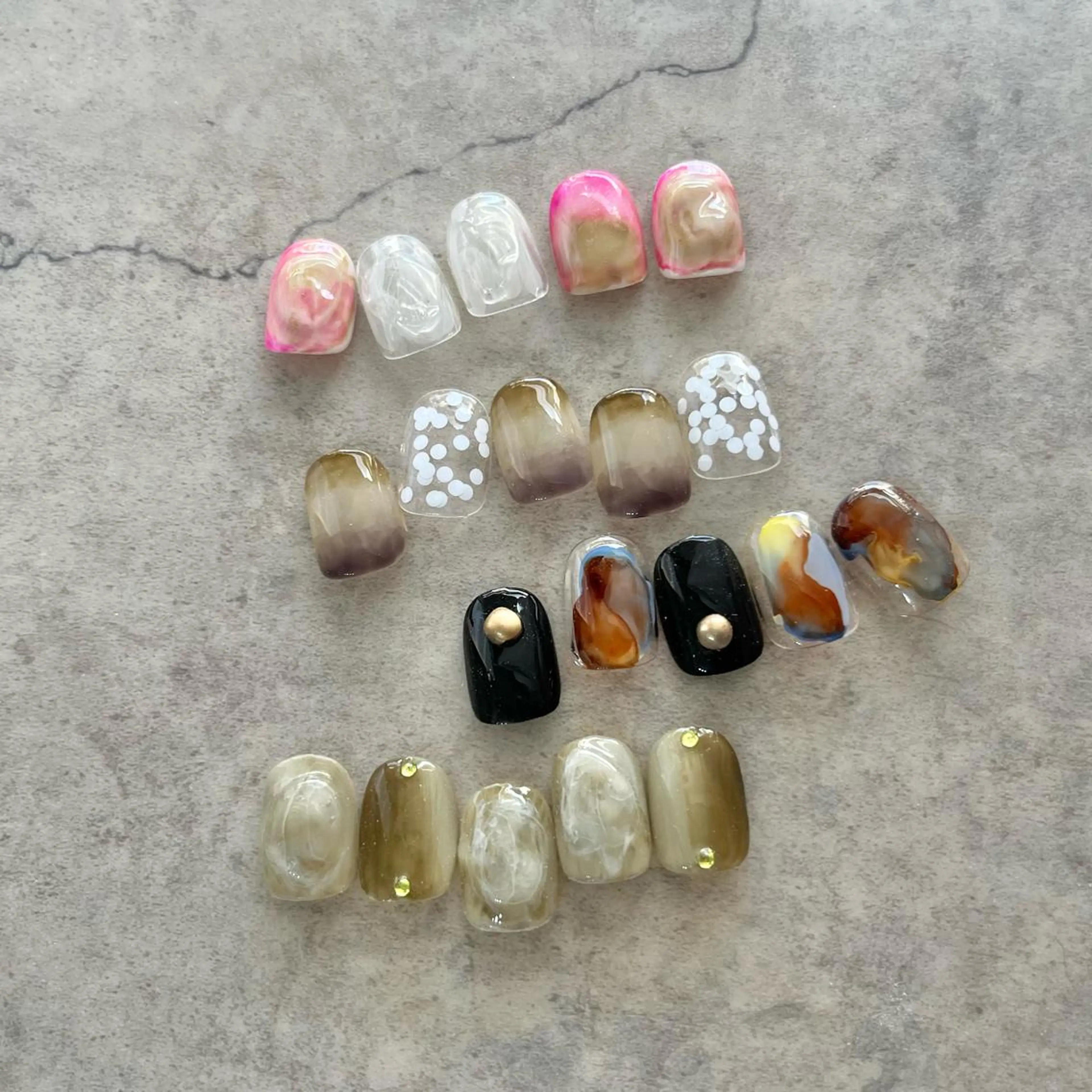 ネイル ワンカラーネイル ハンドネイル nail salon O (en)所属・vegh. nail／阿波座のネイルデザイン
