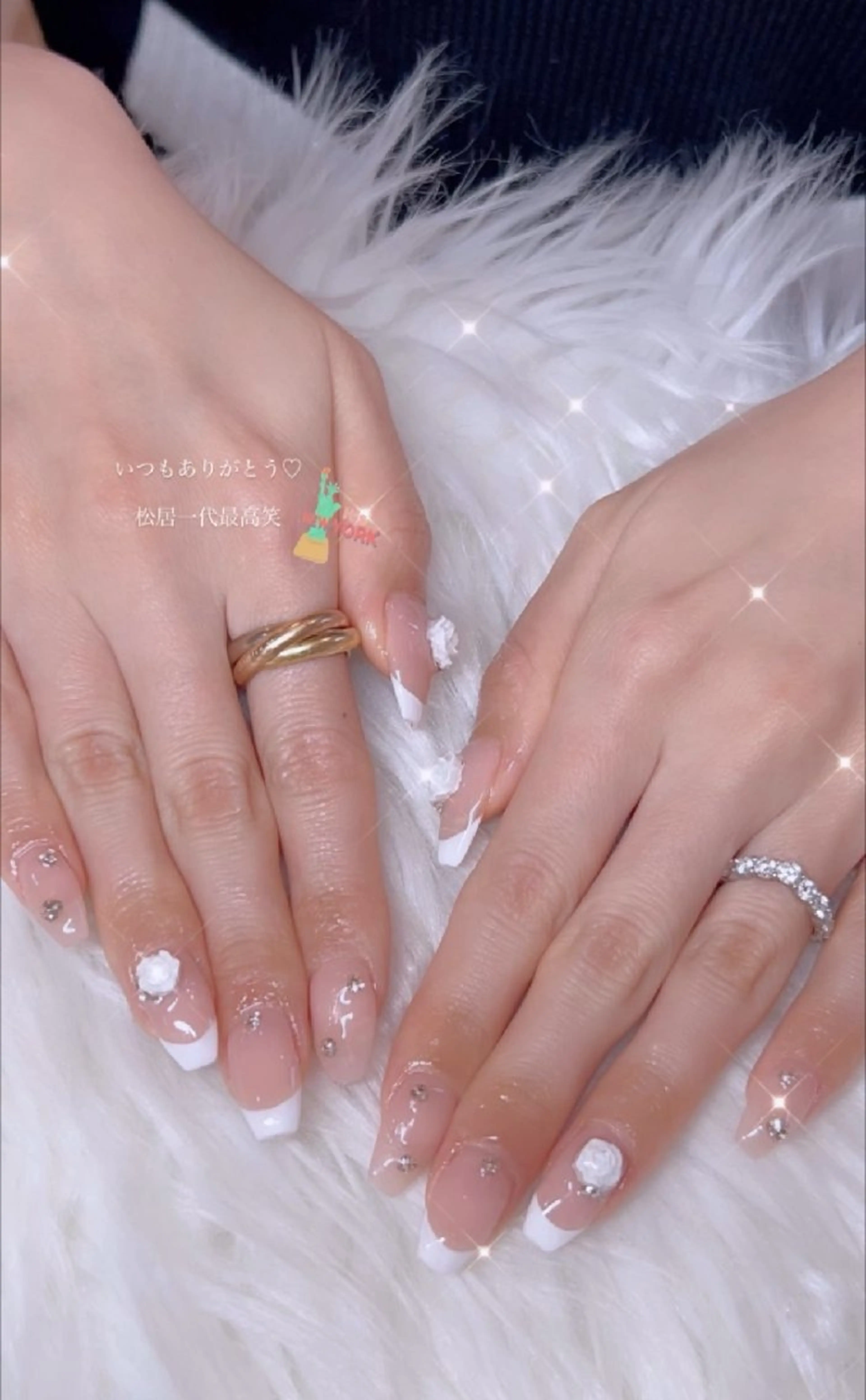 ネイル アートネイル 春ネイル ワンホンネイル ハンドネイル I LOVE ME NAIL.。.:*♡のネイルデザイン