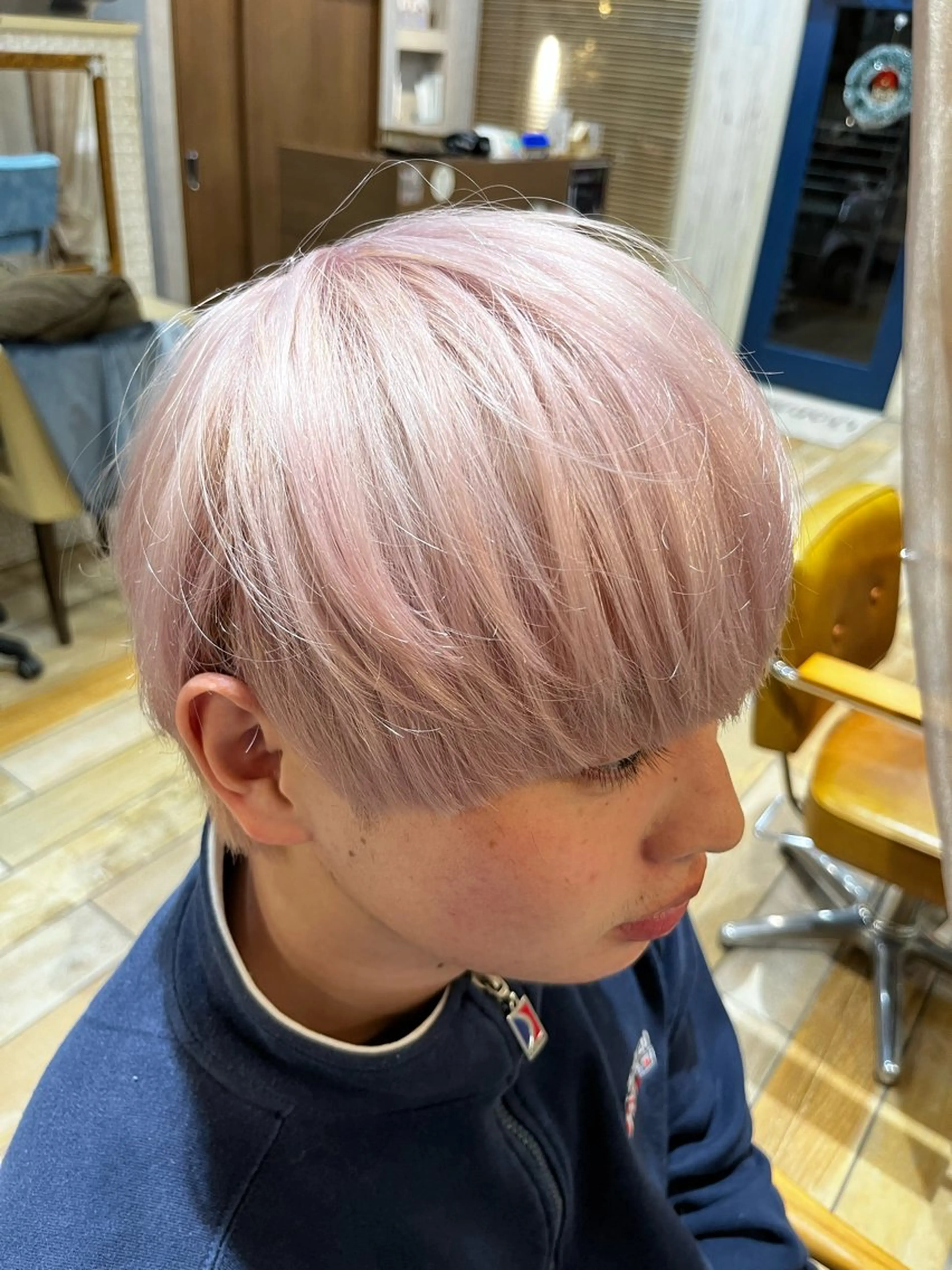 🕊メンズカット＋全体カラー🕊の写真