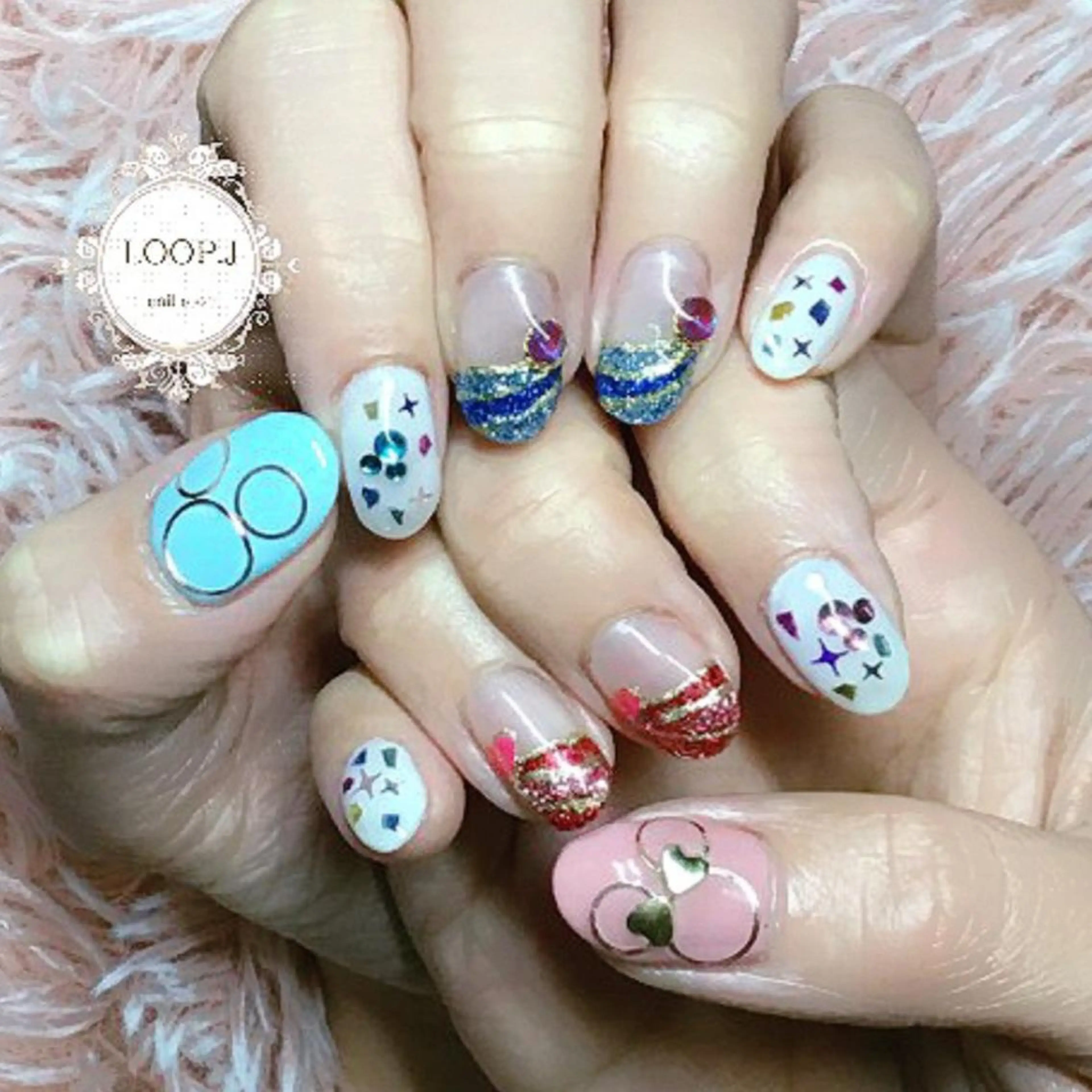 ネイル おおくぼ めぐみのネイルデザイン