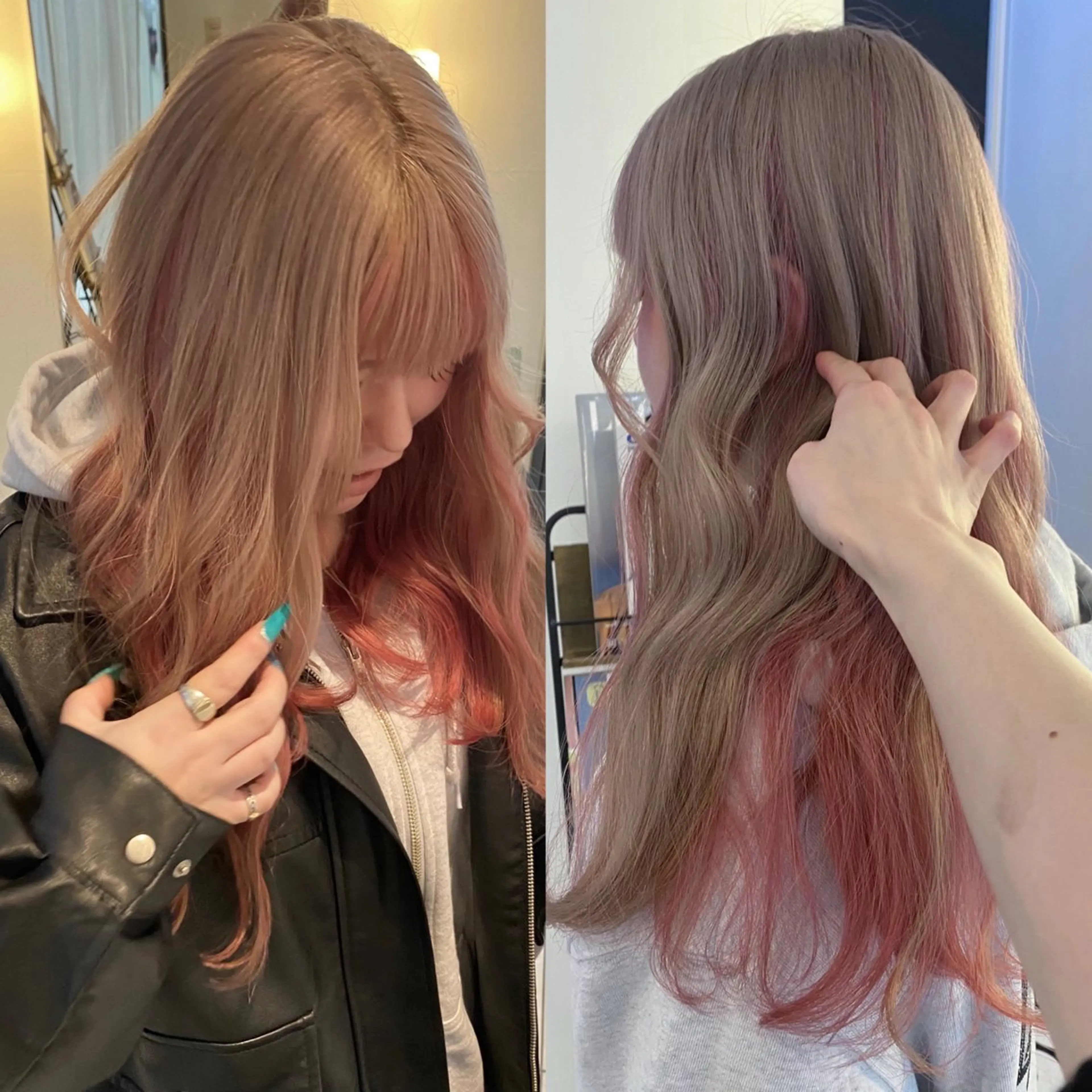 ロング カラー カット ヘアカラー トリートメント mai / linoah˚✧のヘアスタイル