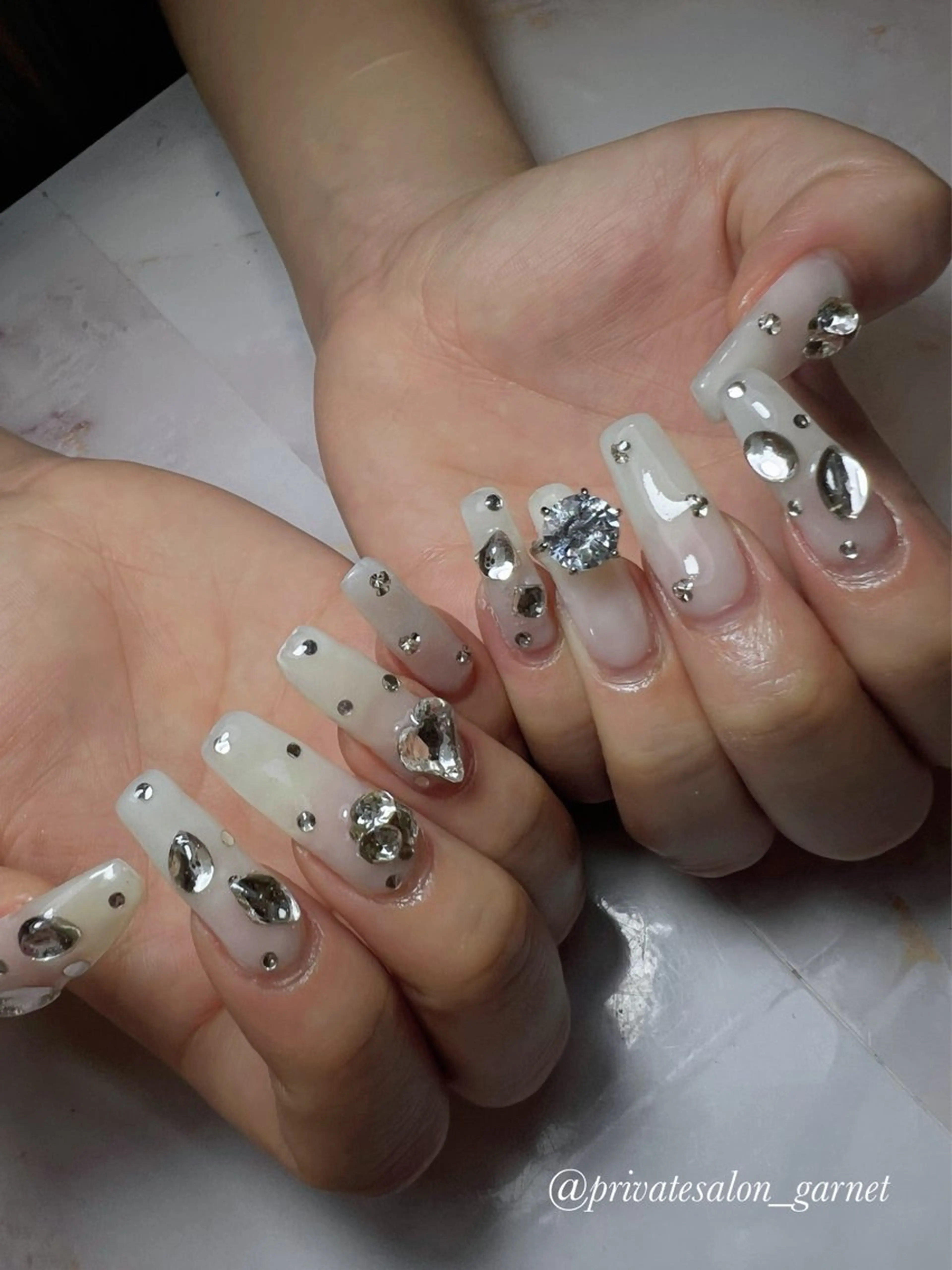 ネイル ハンドネイル Garnet nailのネイルデザイン