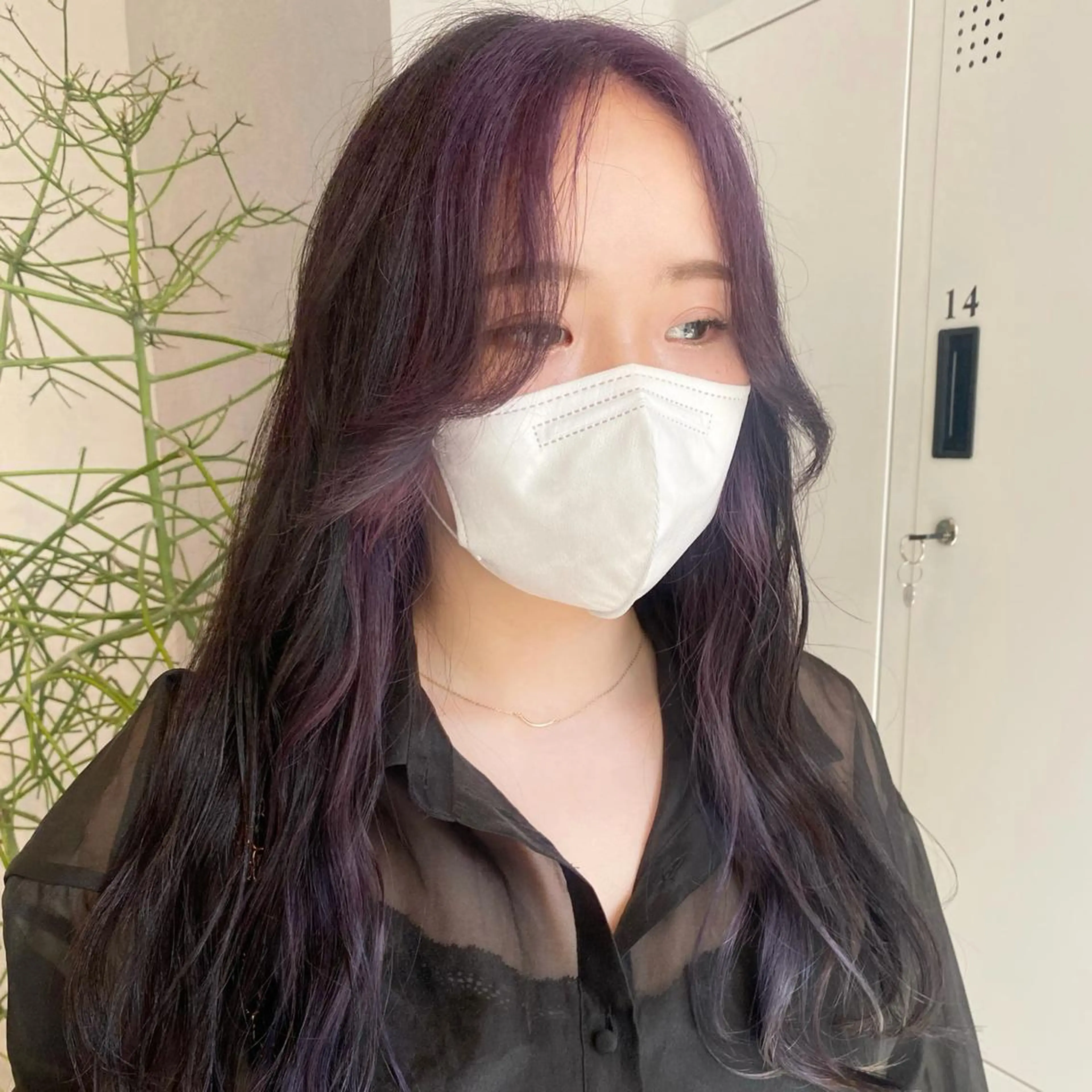 ロング カラー カット ヘアカラー トリートメント デザインカラー/パー マ🦖外岡咲希🦖のヘアスタイル