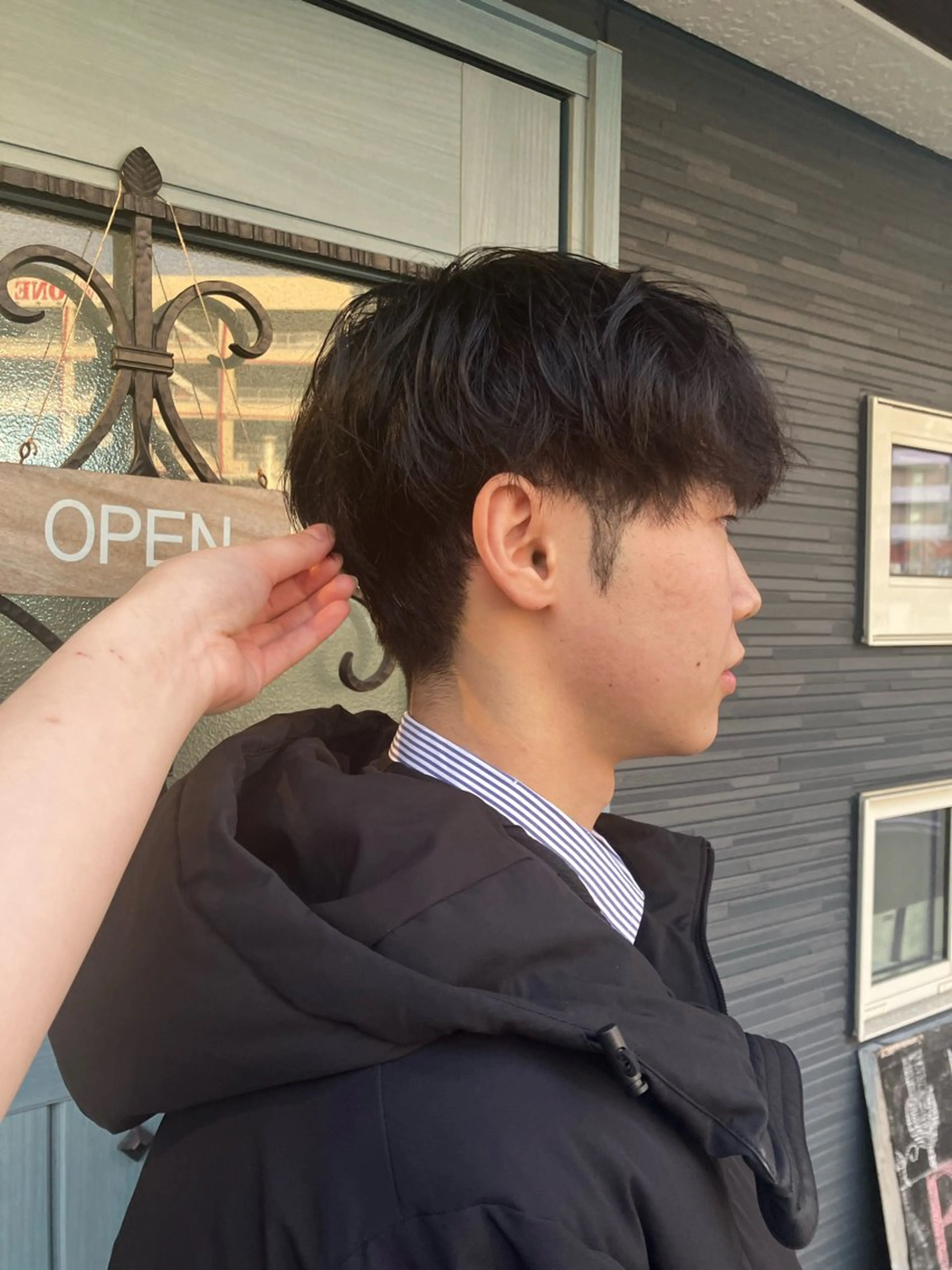 メンズ マッシュ 刈り上げ カット ナチュラルヘア 🌱/久留米/あまのヘアスタイル