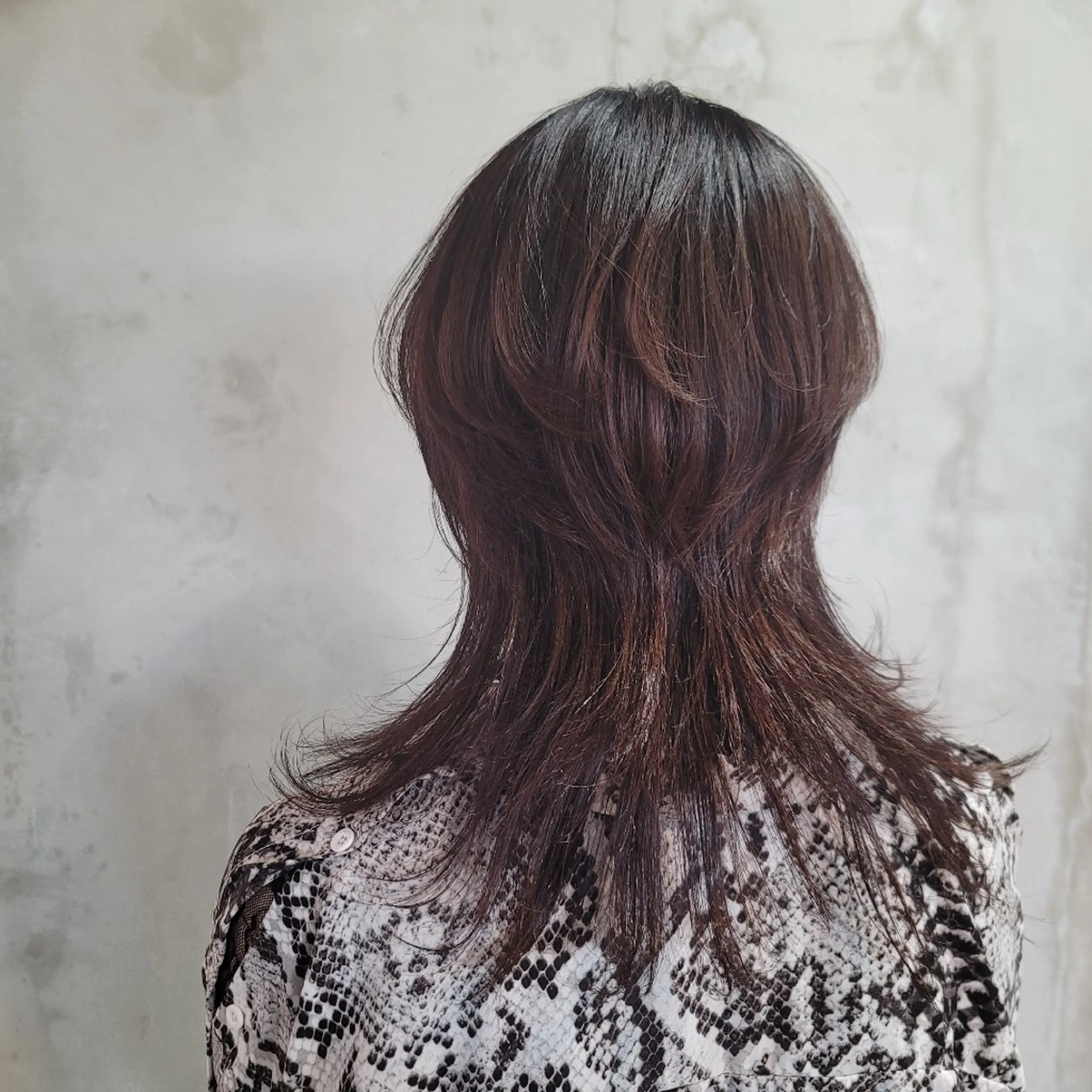 セミロング カット 🐬似合わせ🦈 佐々田 桜江のヘアスタイル