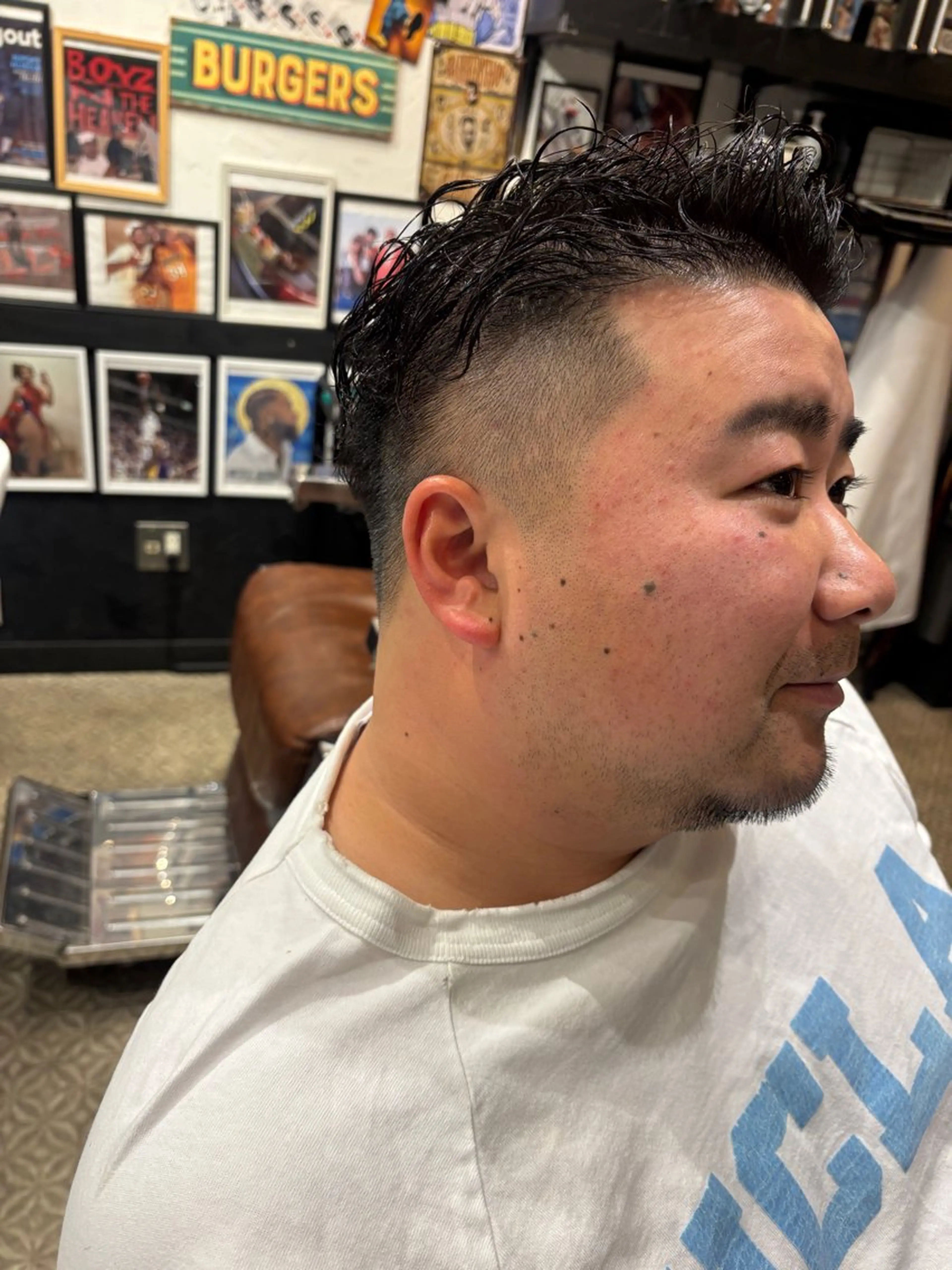 ショート メンズ フェードカット CribHoodbarbershop所属・白井 昇太のヘアスタイル