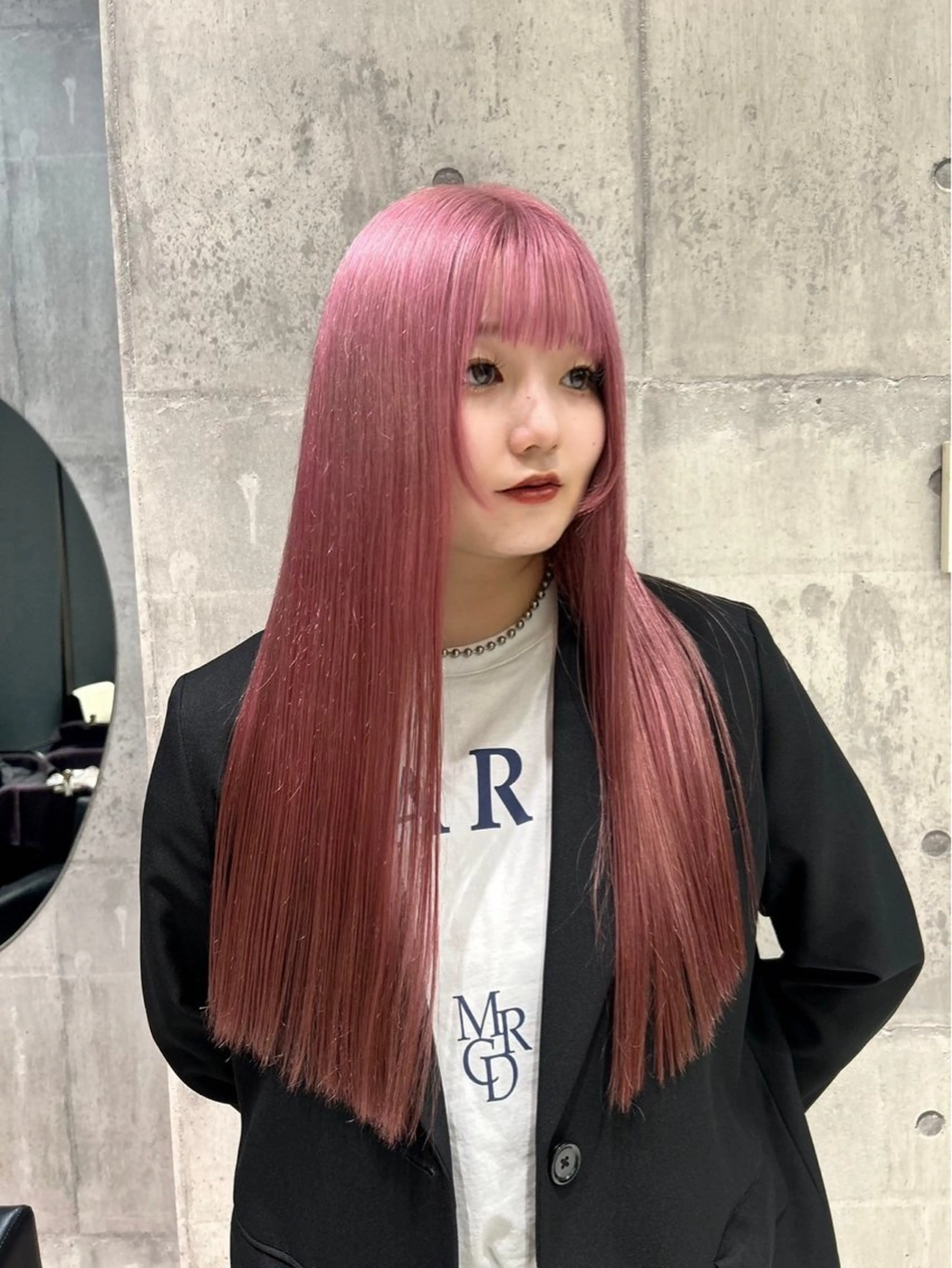 🎀【新規平日限定】🎀ダブルカラー(ブリーチ＆カラー)＋トリートメントの写真