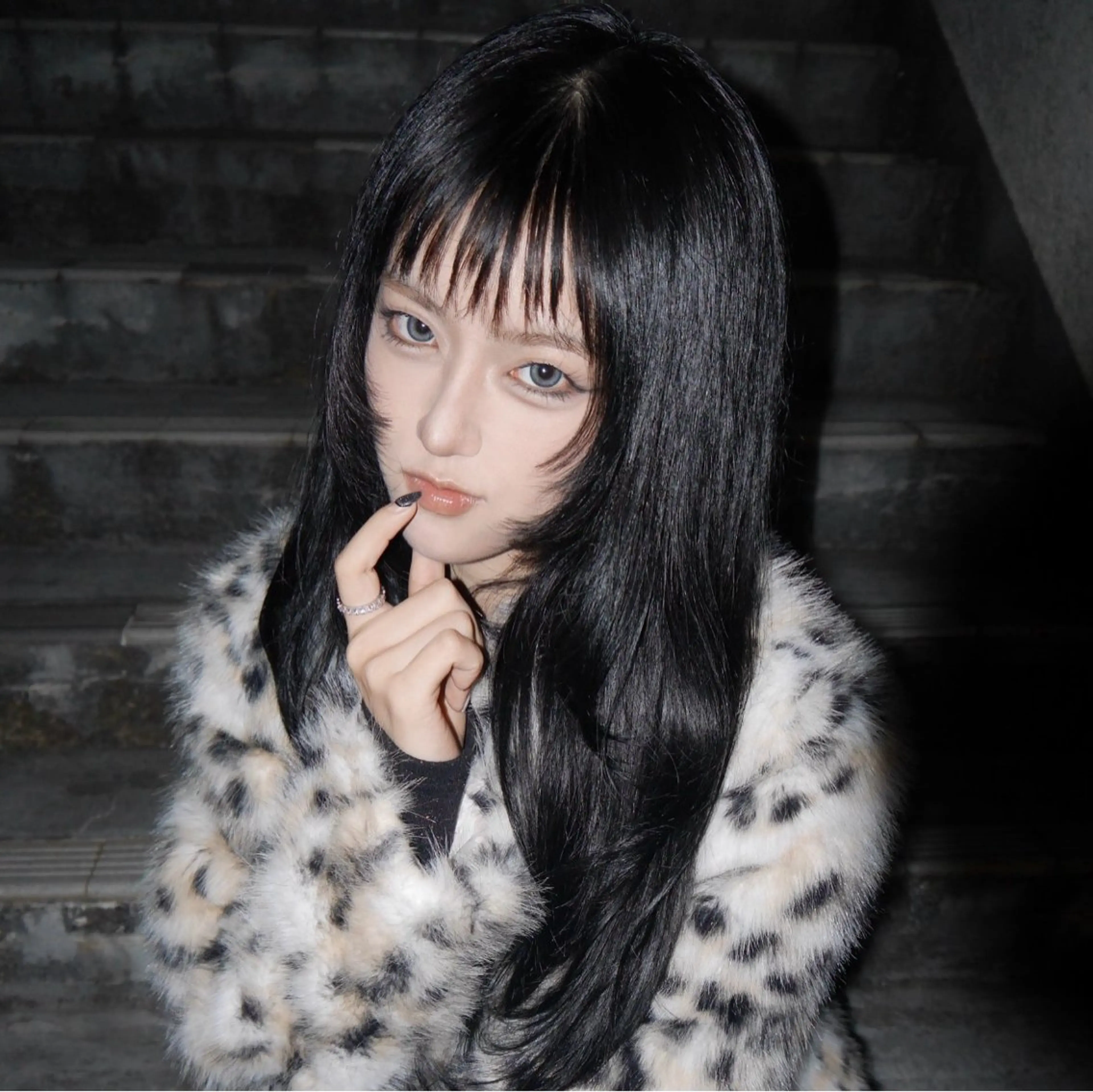 ロング カラー WOM所属・KUBO YURAのヘアスタイル