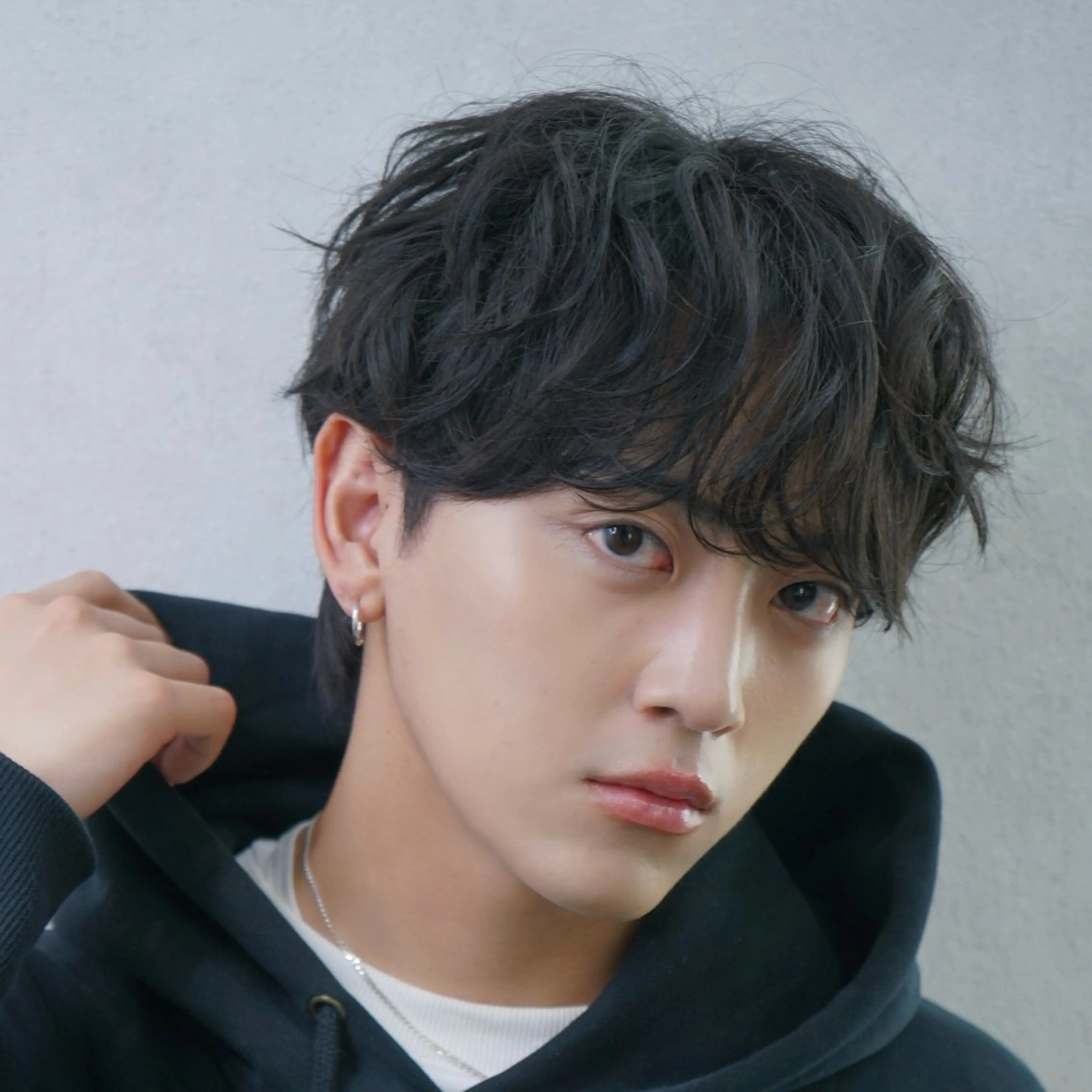 メンズカット+ シャドウパーマの写真