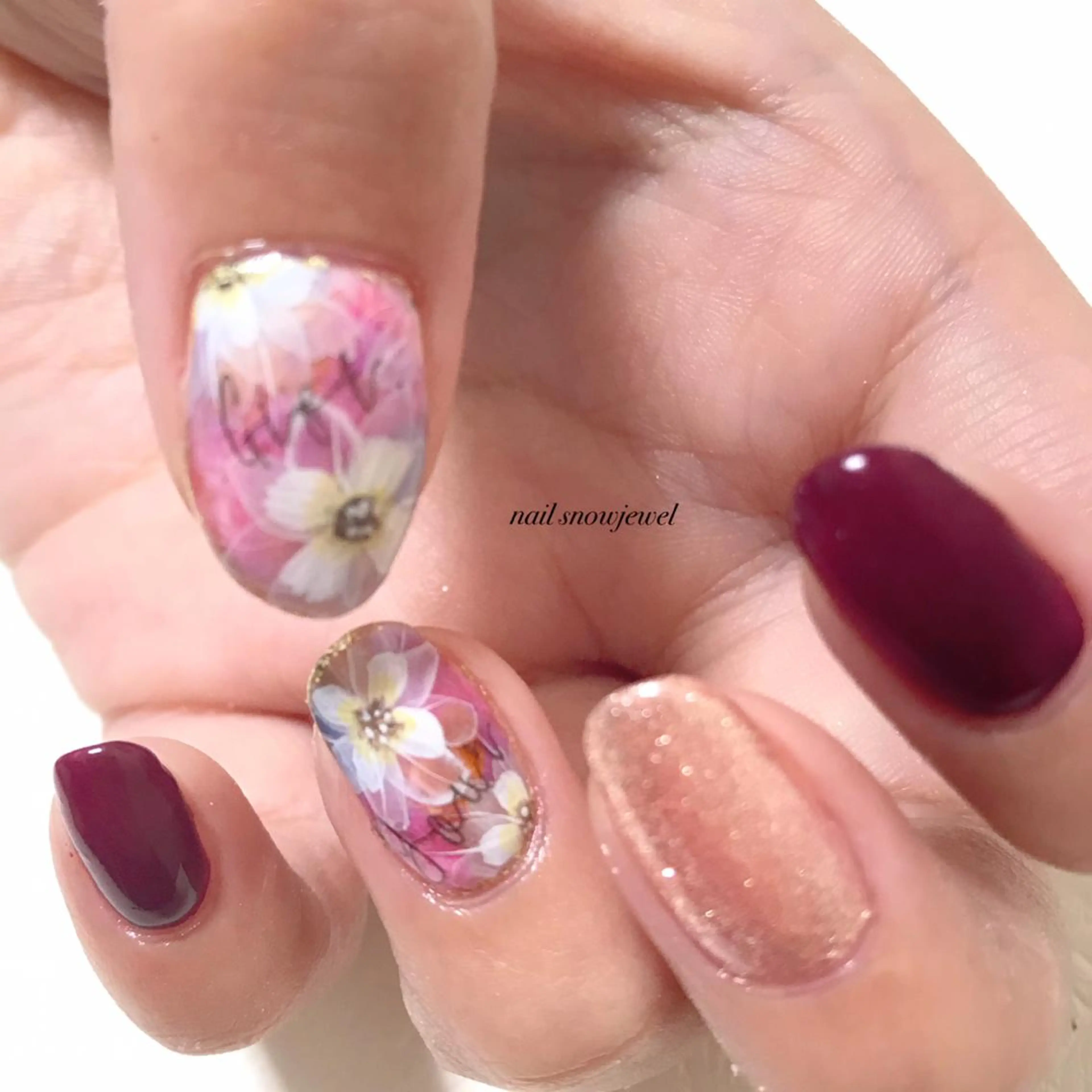 ネイル nail snowjewelのネイルデザイン