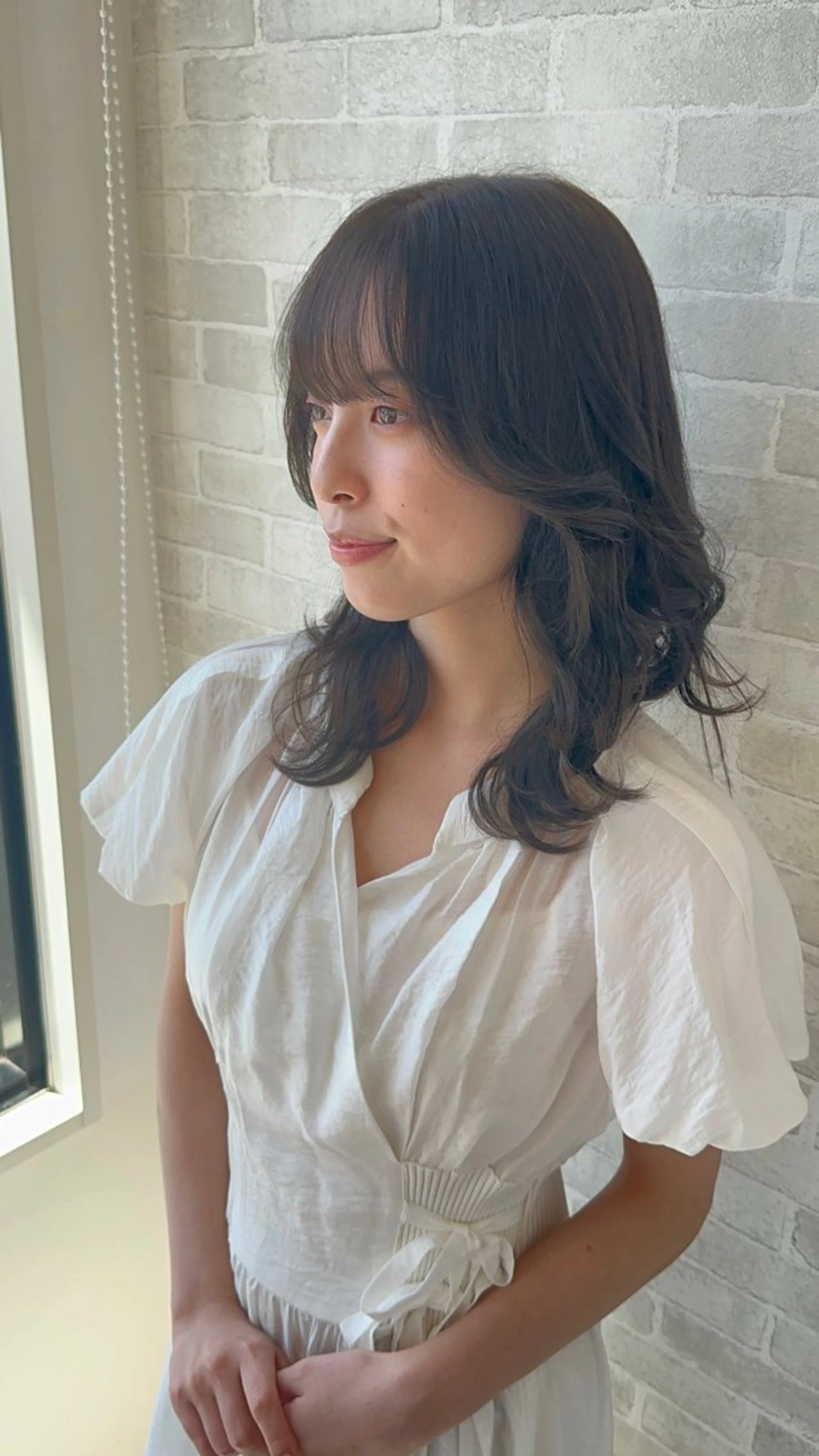 セミロング Well's TAIGAのヘアスタイル