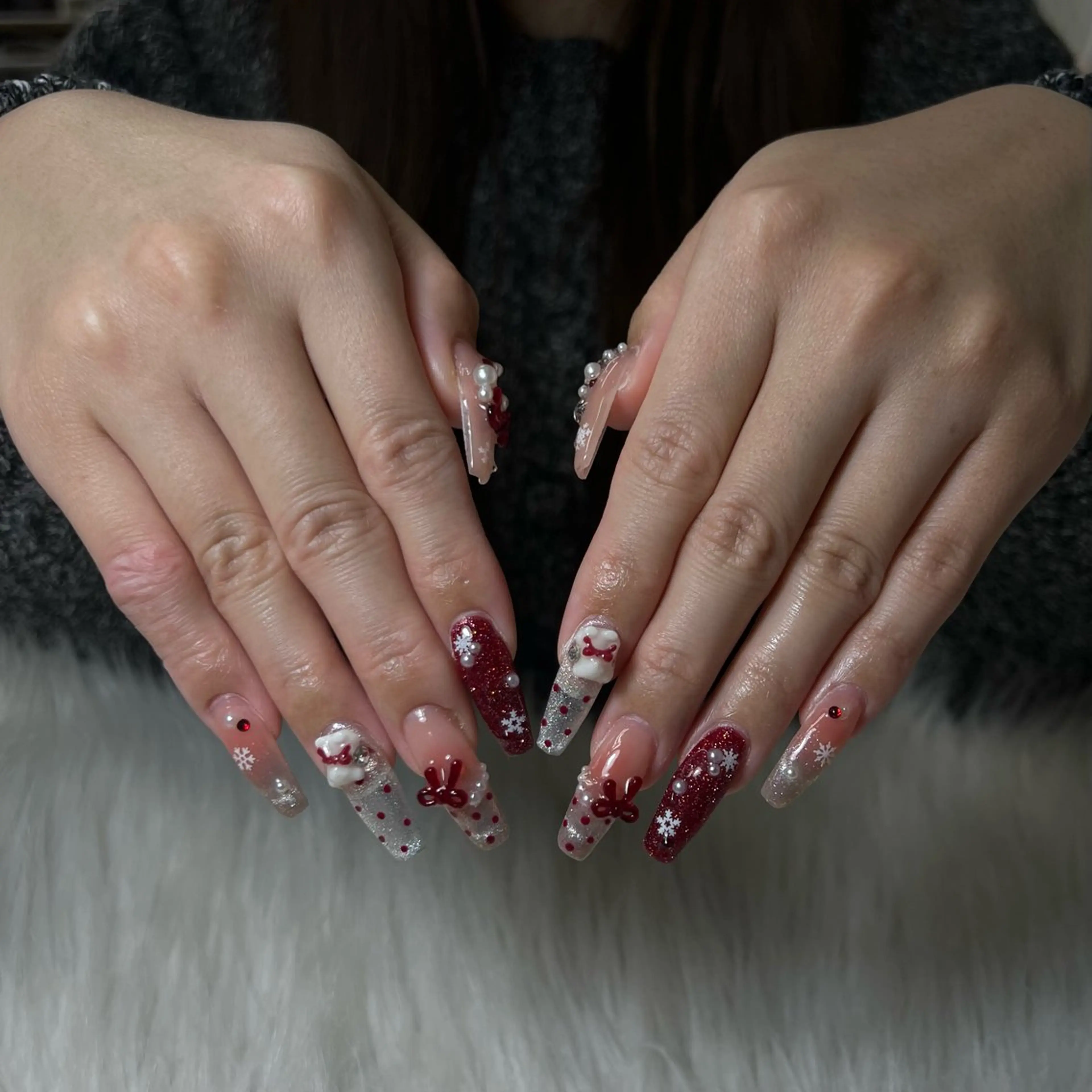 ネイル チークネイル ハンドネイル petit ange nail所属・momo ★池袋nailのネイルデザイン