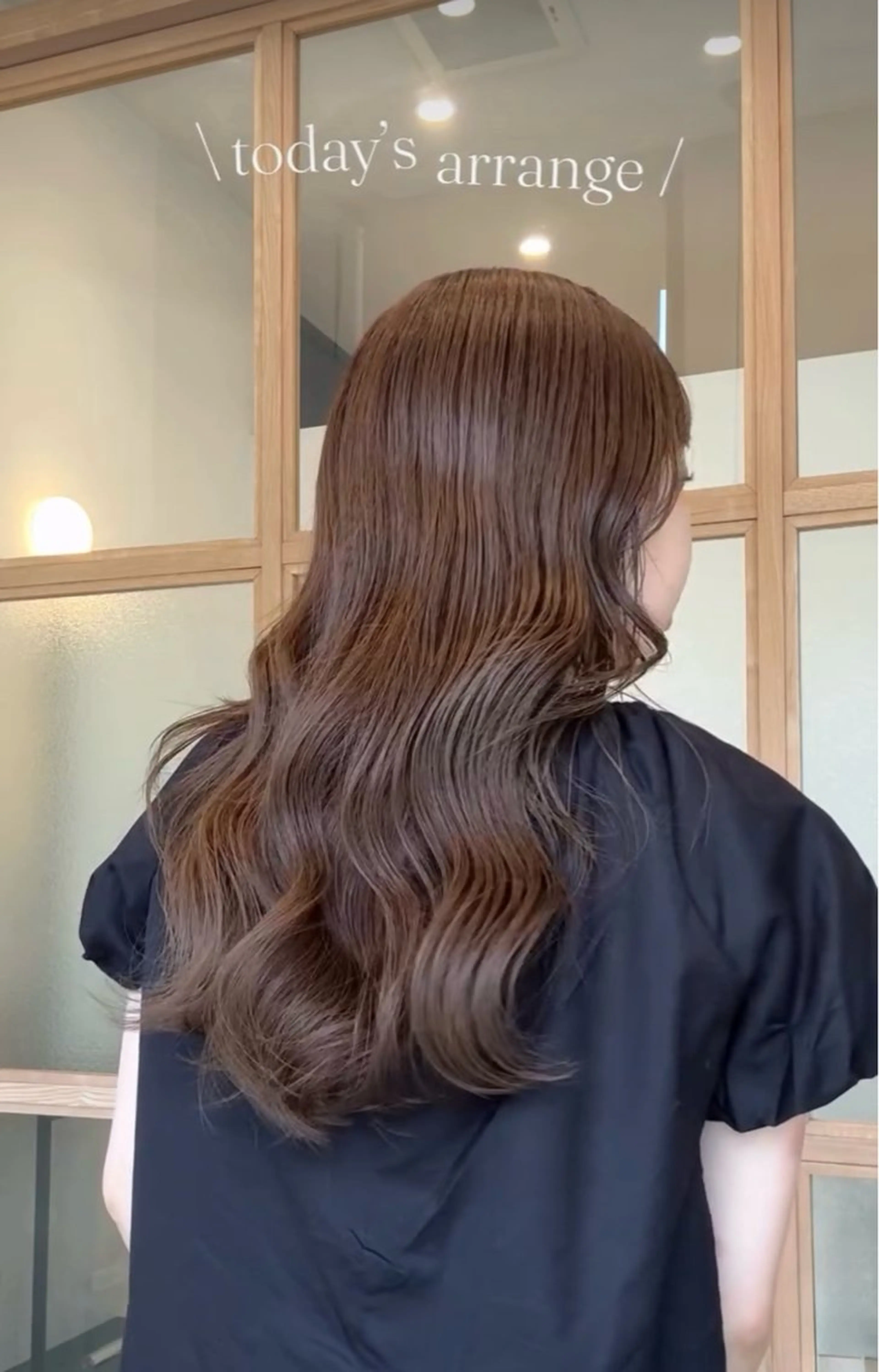 ロング カット ヘアカラー トリートメント GO TODAY SHAiRE SALON 原宿Stella店所属・𓍯柔らかhair 𓍯 yukinoのヘアスタイル