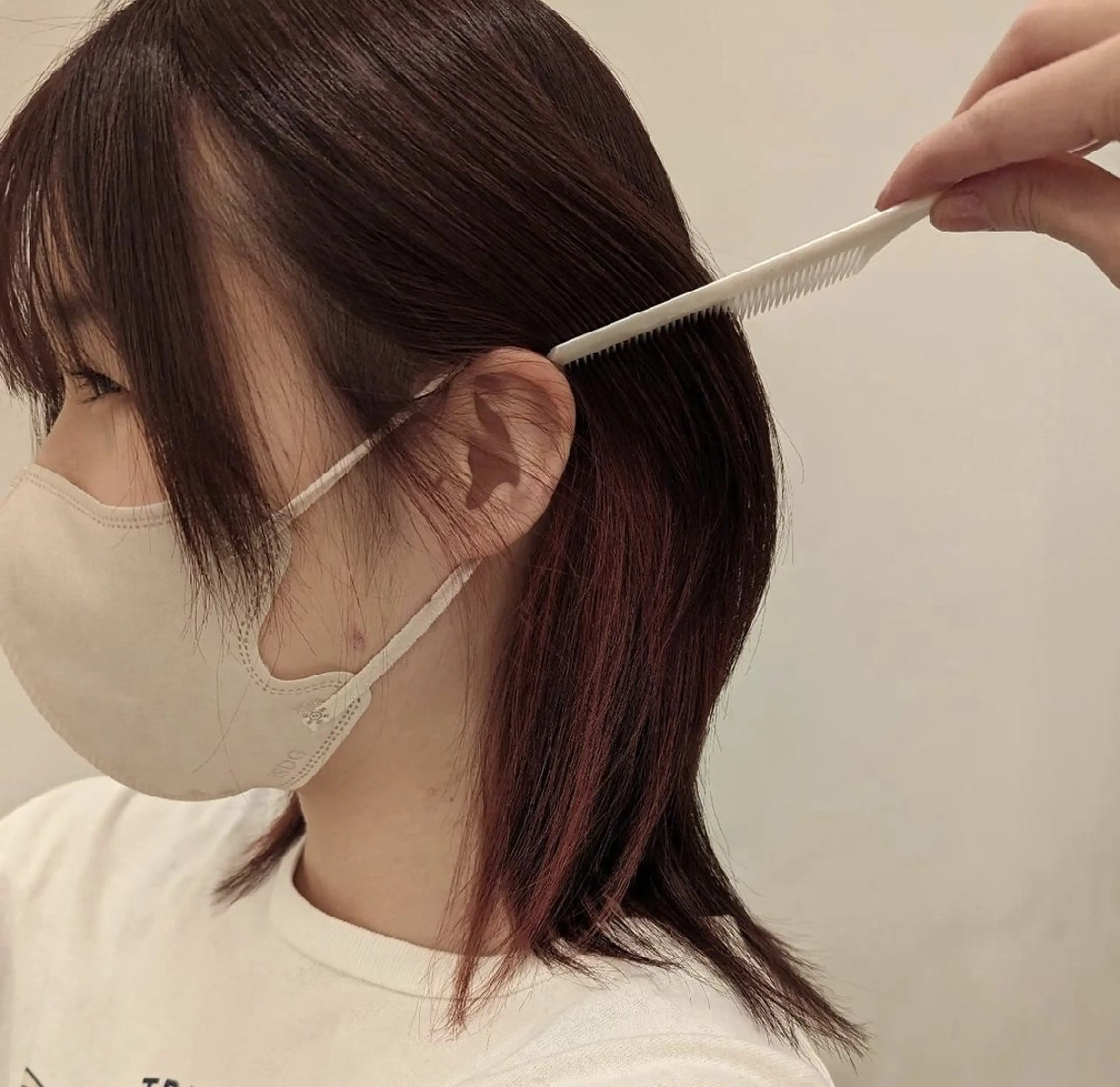 ショート カラー インナーカラー coin□ yukaのヘアスタイル