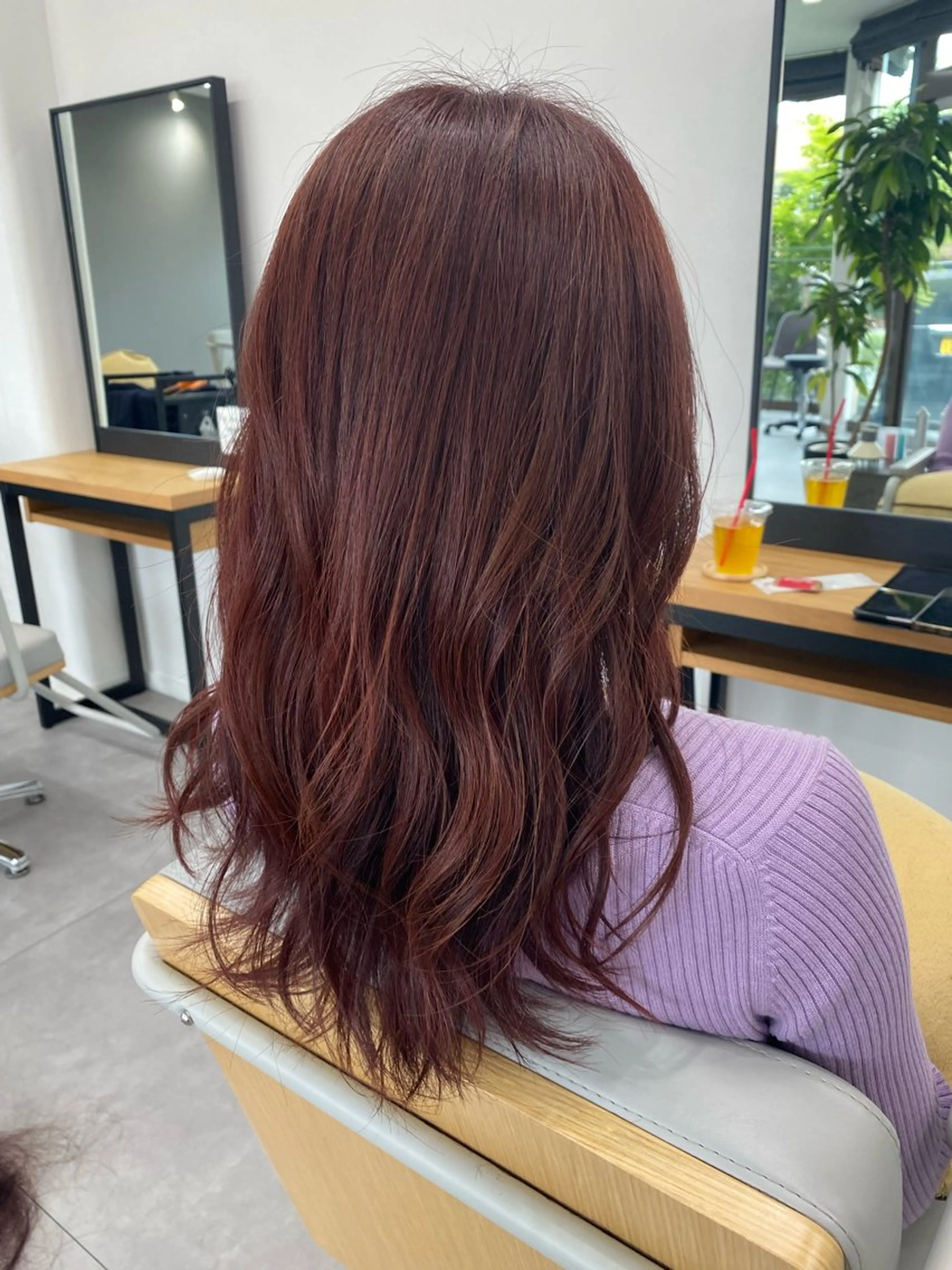 セミロング CIEN所属・松下 育未のヘアスタイル