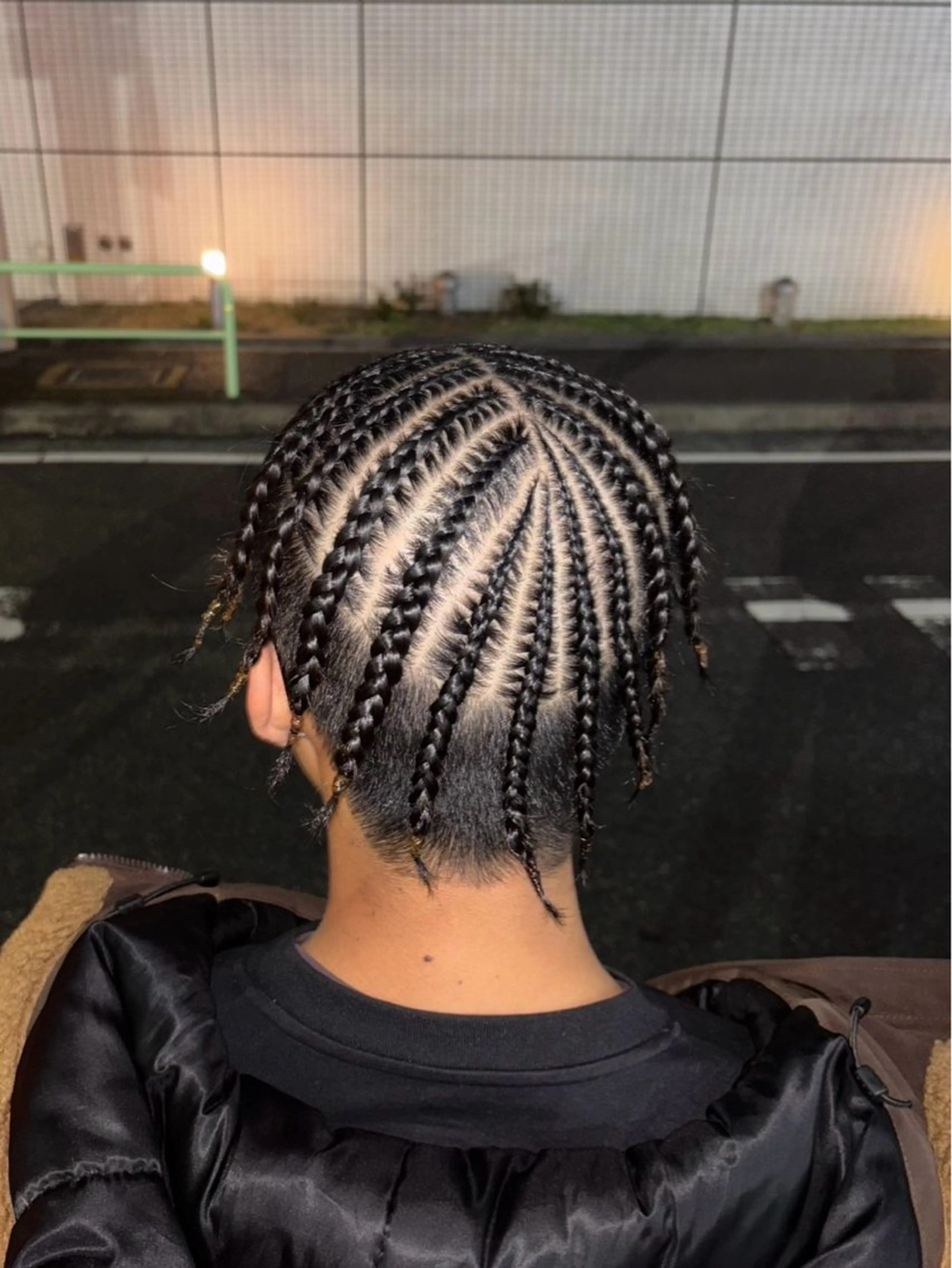 コーンロウ前頭の写真