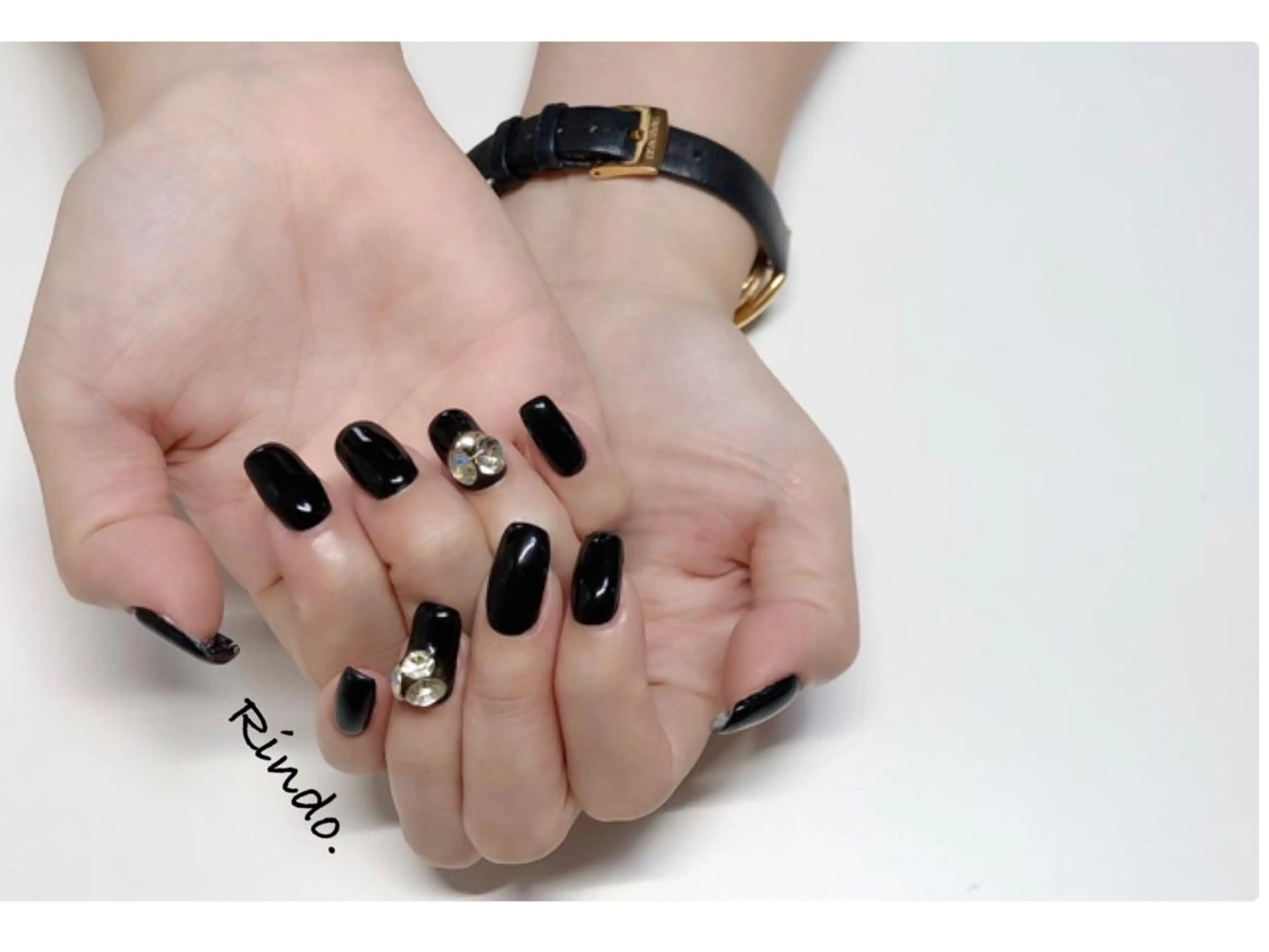 ネイル ワンカラーネイル シンプルネイル ハンドネイル Rindo.ネイル ♡耳つぼジュエリーのその他イメージ