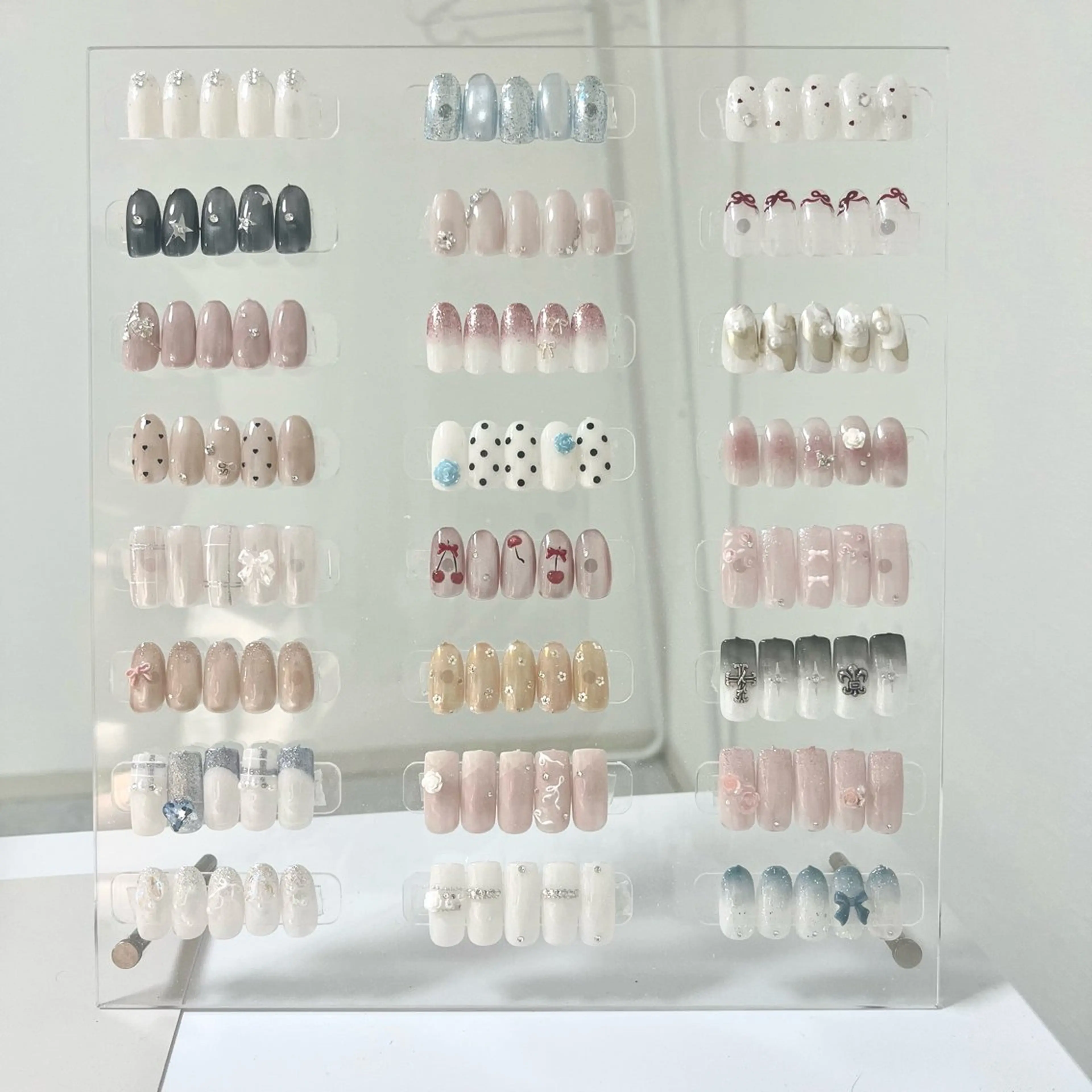 ネイル 長さ出し フラッシュネイル ジェルネイル マグネットネイル 持ち込み 🌷Gemini nami🌷のネイルデザイン