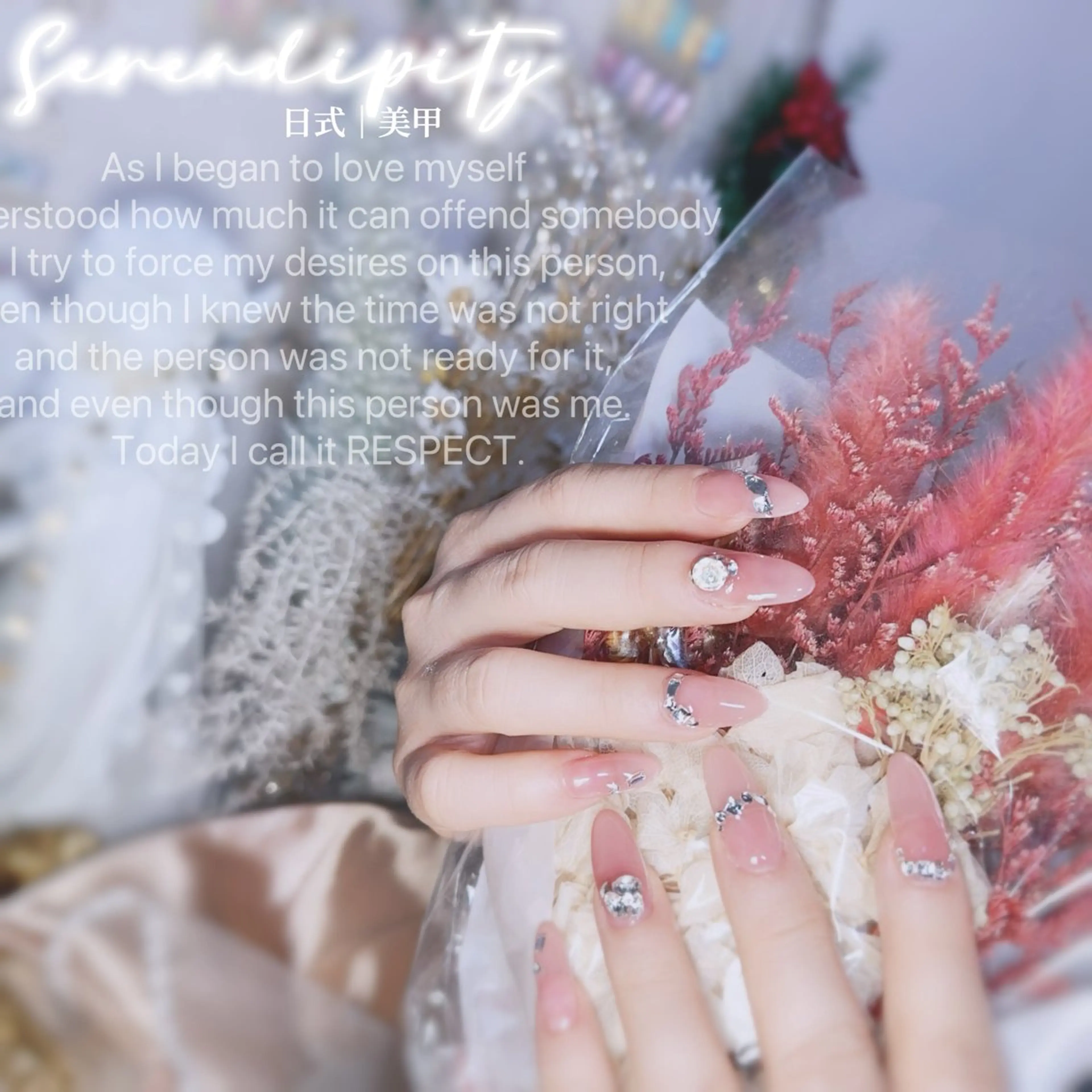 オフのみ:ハンドネイル/フットネイルオフ、ジェルネイルパーツ、ストーンあり、/長さ出し:チップ,スカルプ¥3300の写真