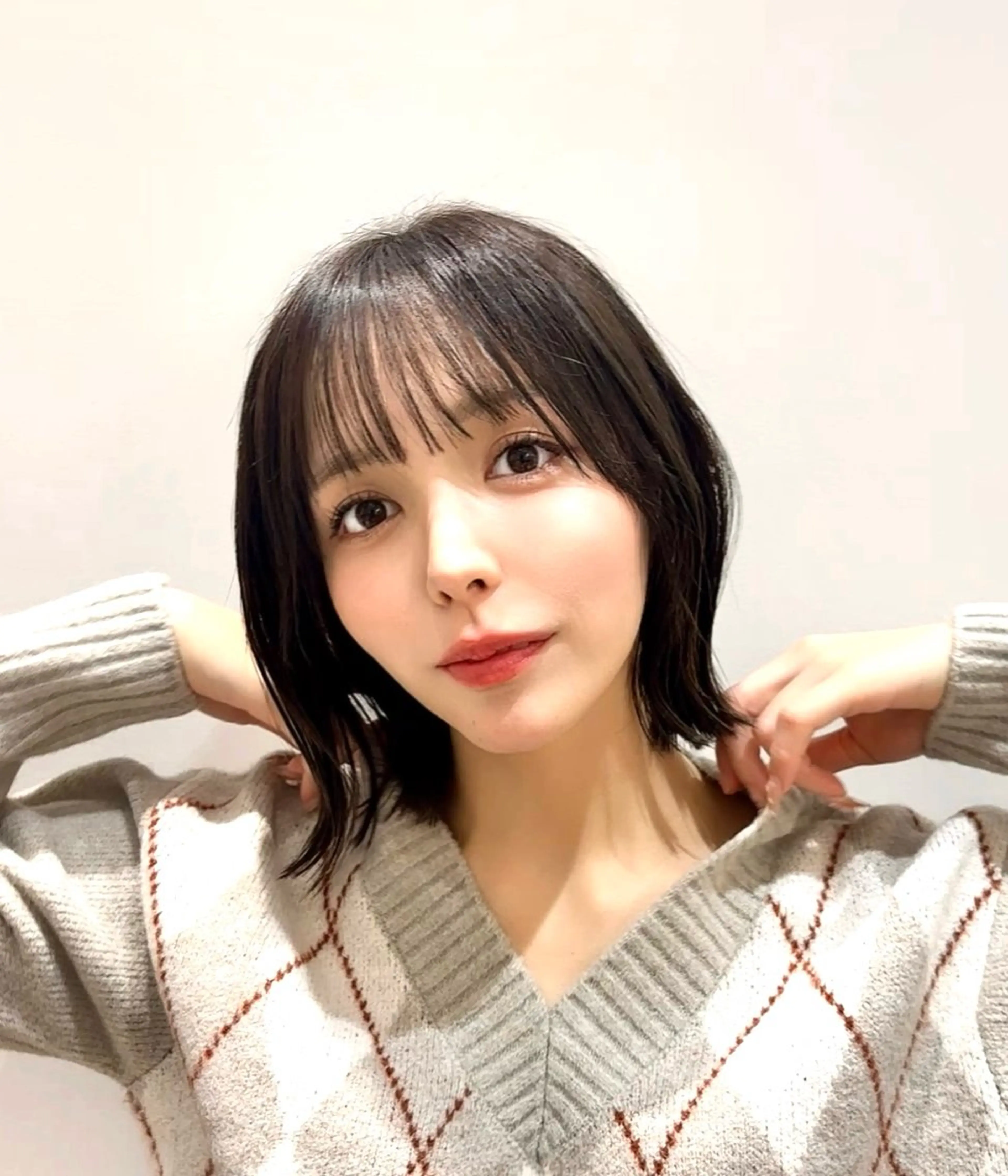 ミディアム カラー パーマ ボブ くびれヘア カット ヘアカラー 縮毛矯正 トリートメント 🍀本格ヘッドスパ 👑髪質改善🍀英司のヘアスタイル