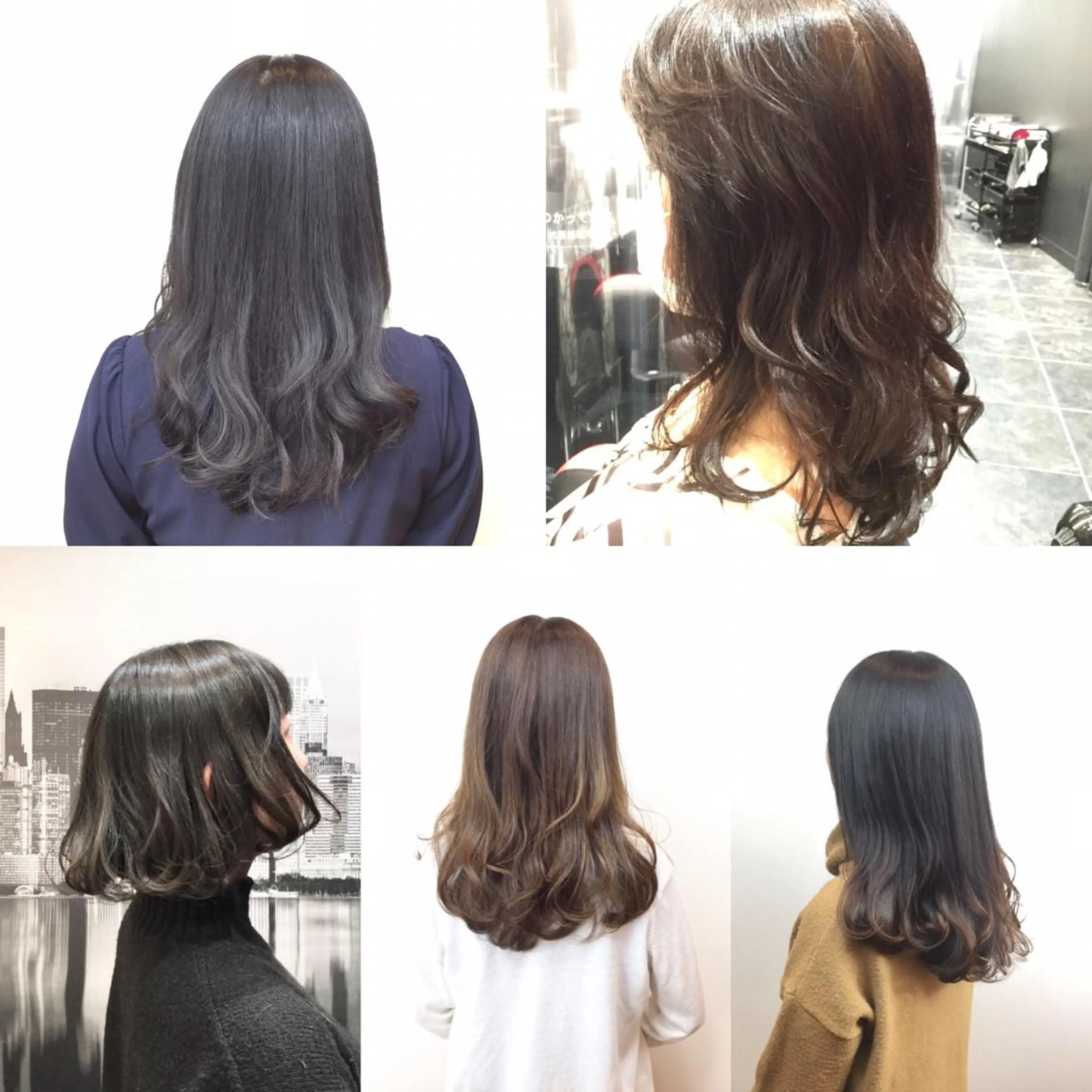 カラー Annon プライベートサロンのヘアスタイル